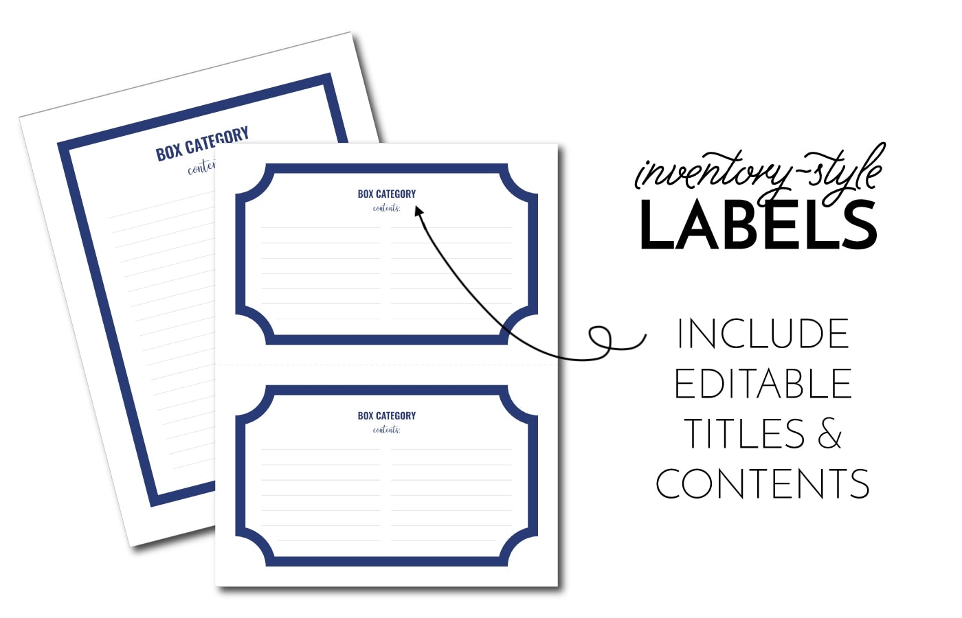 Printable Labels In EVERY Size The Homes I Have Made