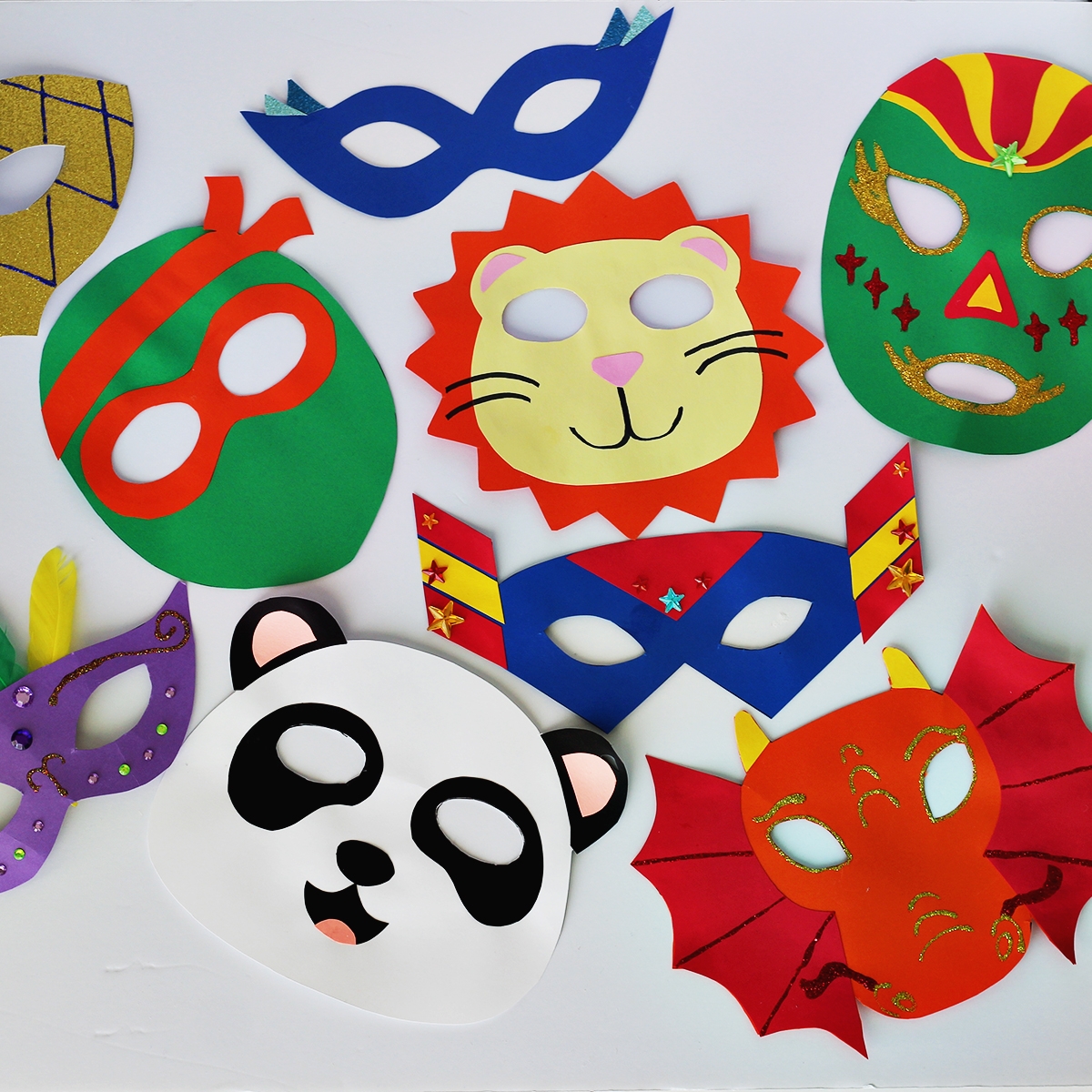 Printable Mask Template For Kids Childhood Magic