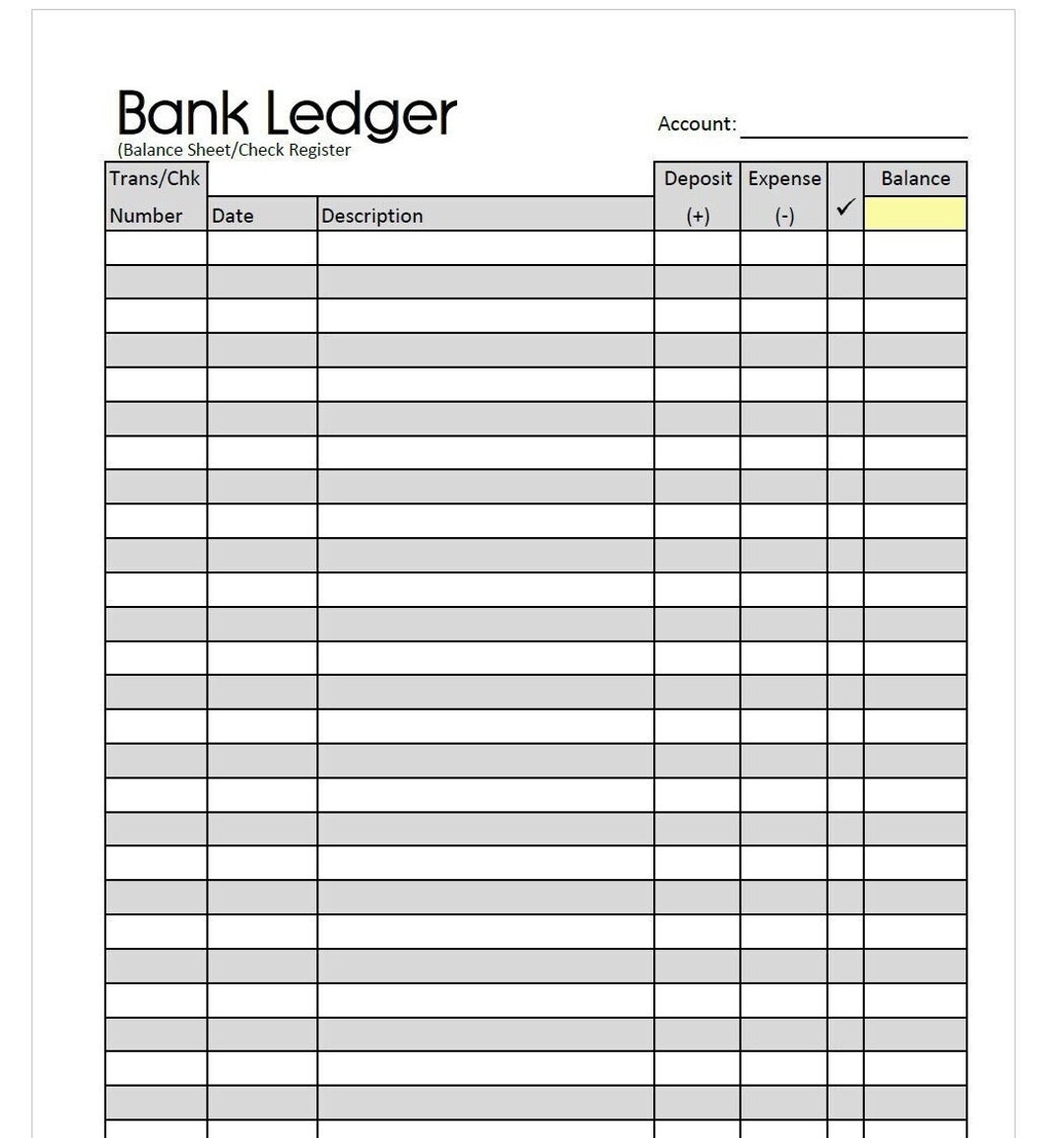 Printable Minimalist Bank Ledger Check Register Balance Sheet Digital Download Unlimited Prints 2 Sizes Letter U0026 A5 Etsy Printable Minimalist Bank Ledger Check Register Balance Sheet Digital Download Unlimited Prints 2 Sizes Letter U0026 A5 Etsy