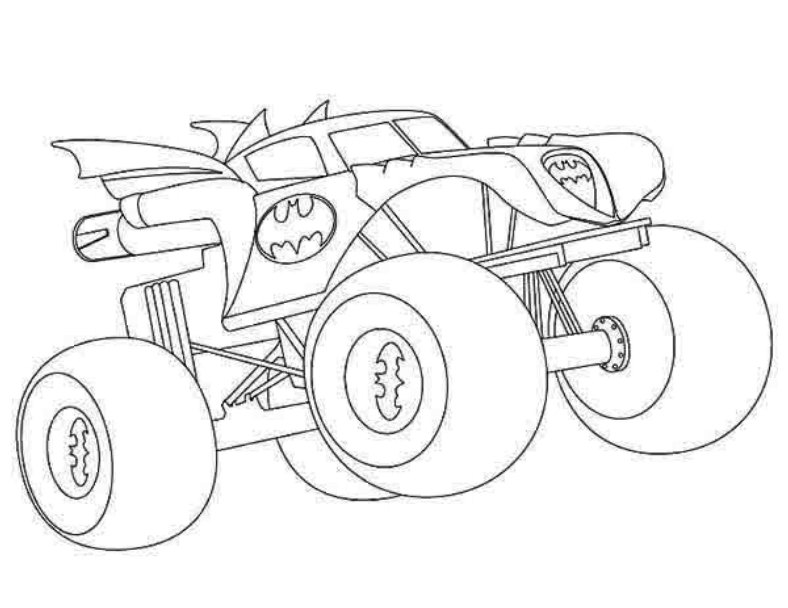 Printable Monster Trucks Printable Party Favors