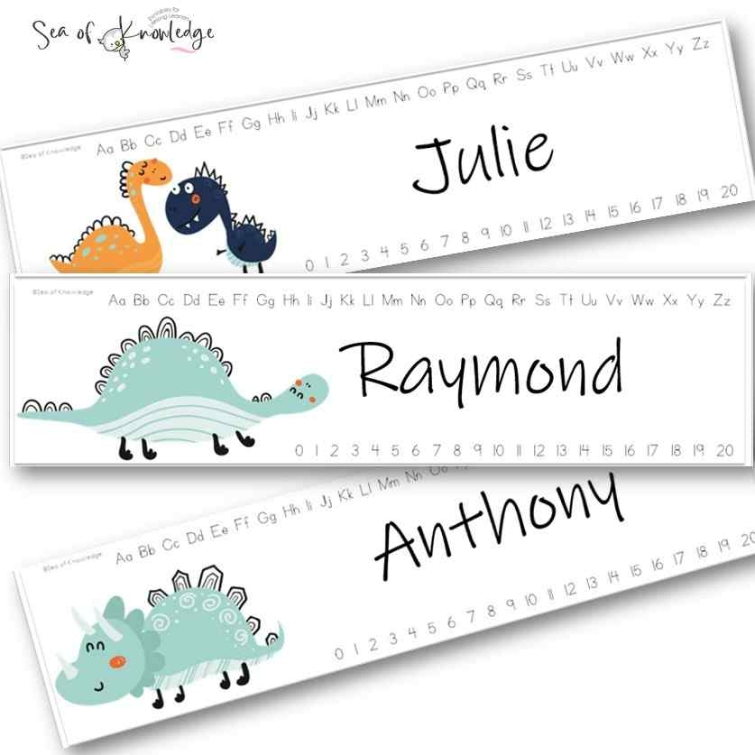 Free Printable Name Tags For Preschoolers