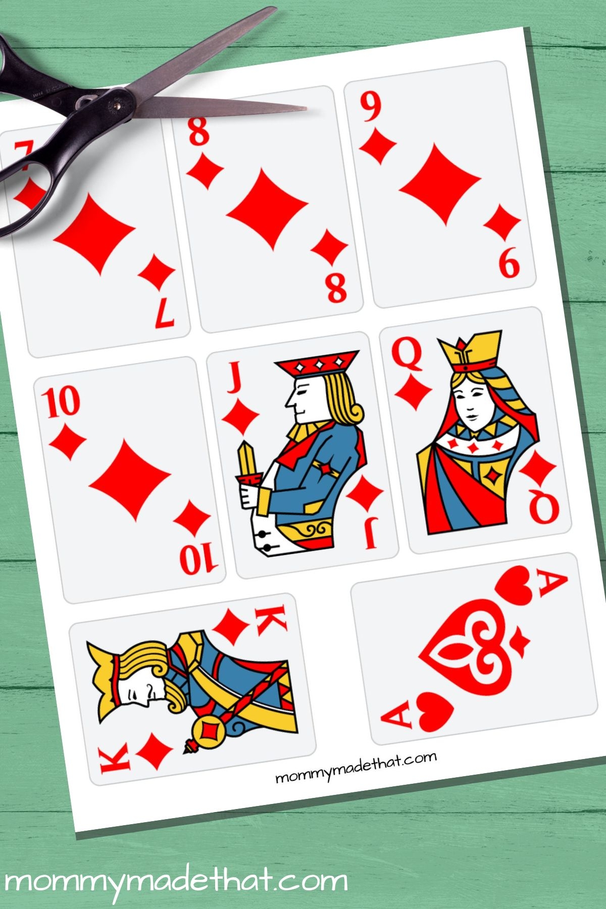 Printable Deck Of Cards Free