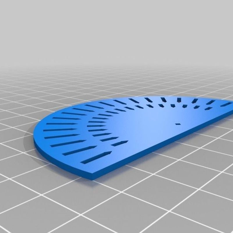 Free Printable Protractor