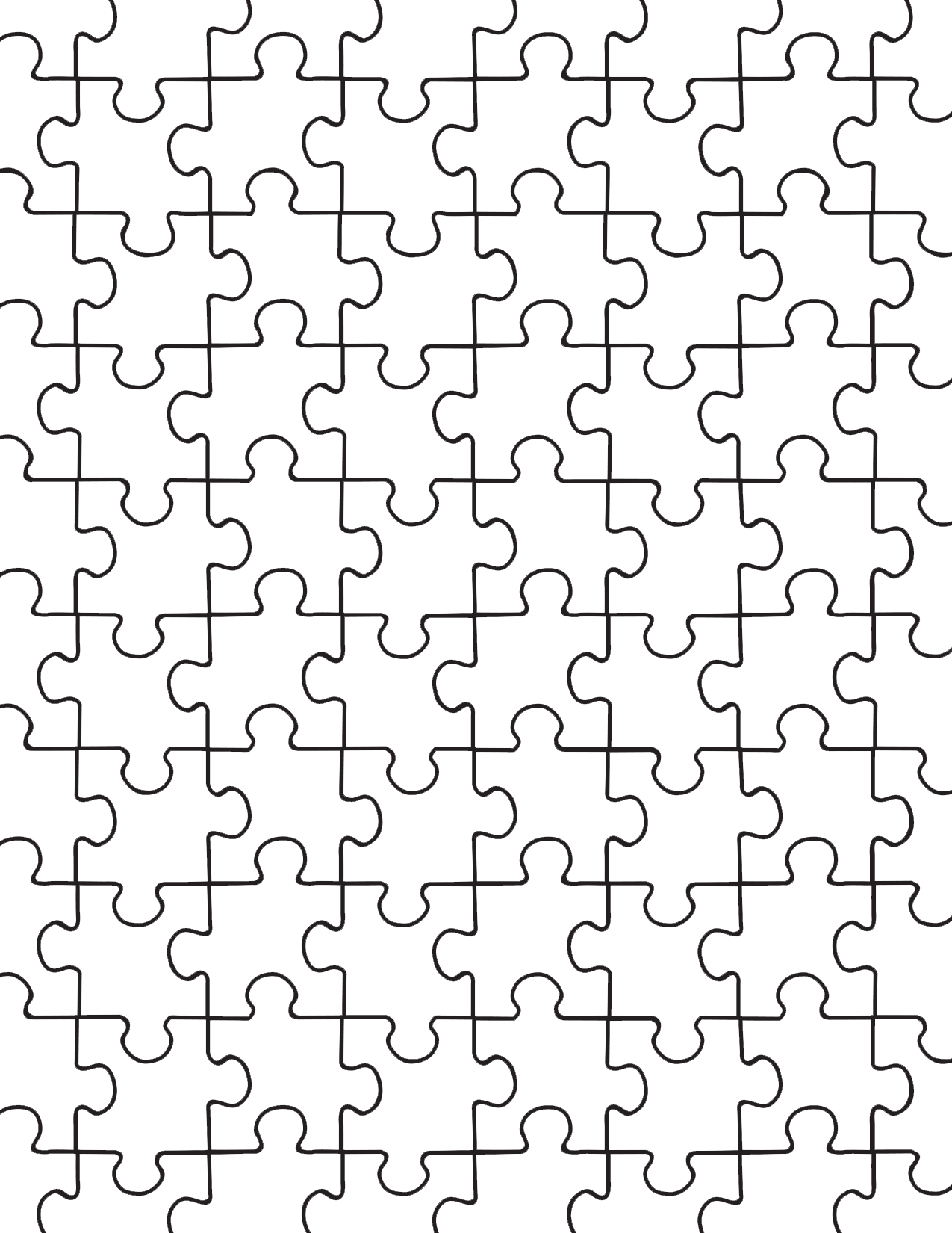 Printable Puzzle Pieces Template LoveToKnow Worksheets Library