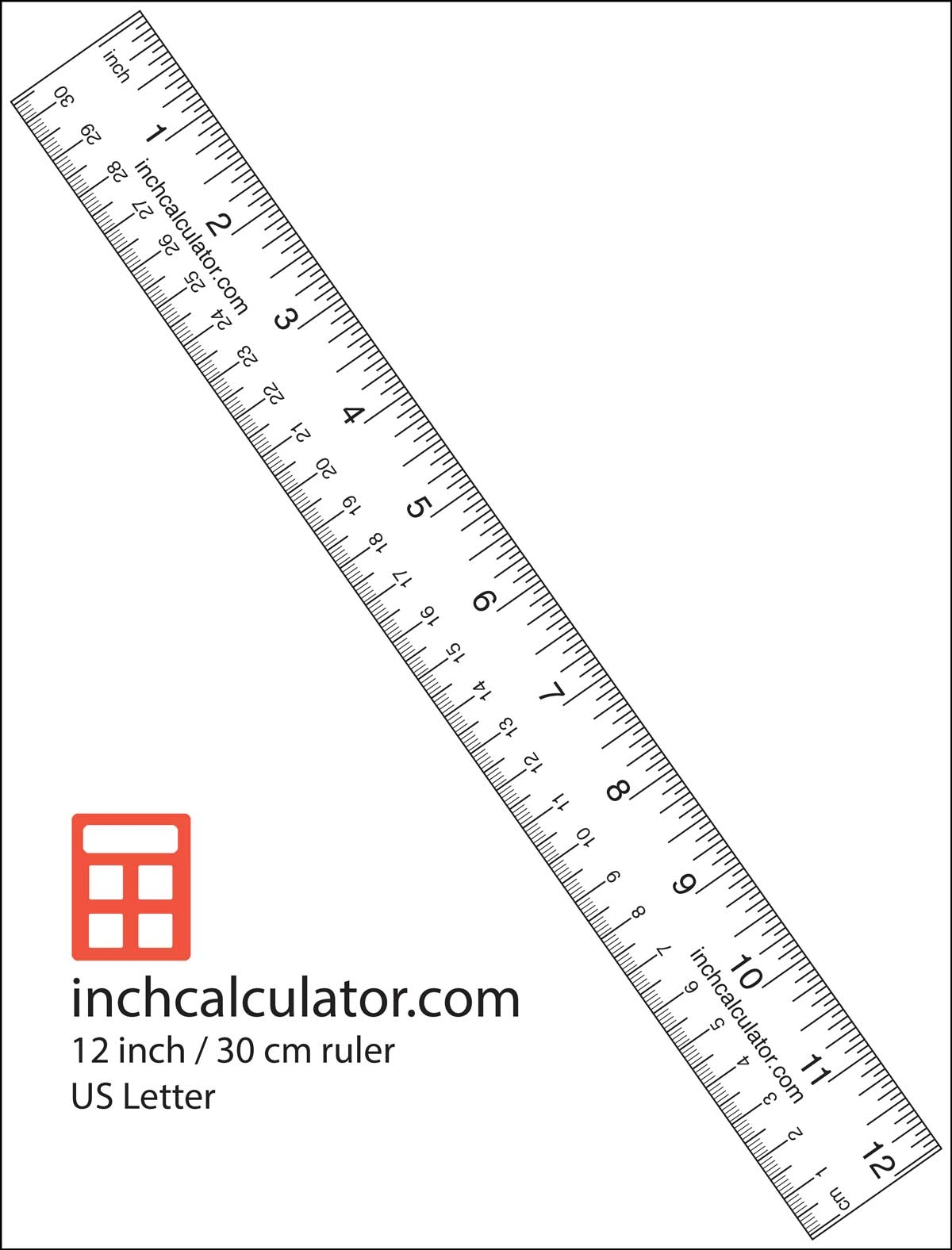Printable Rulers Free 12