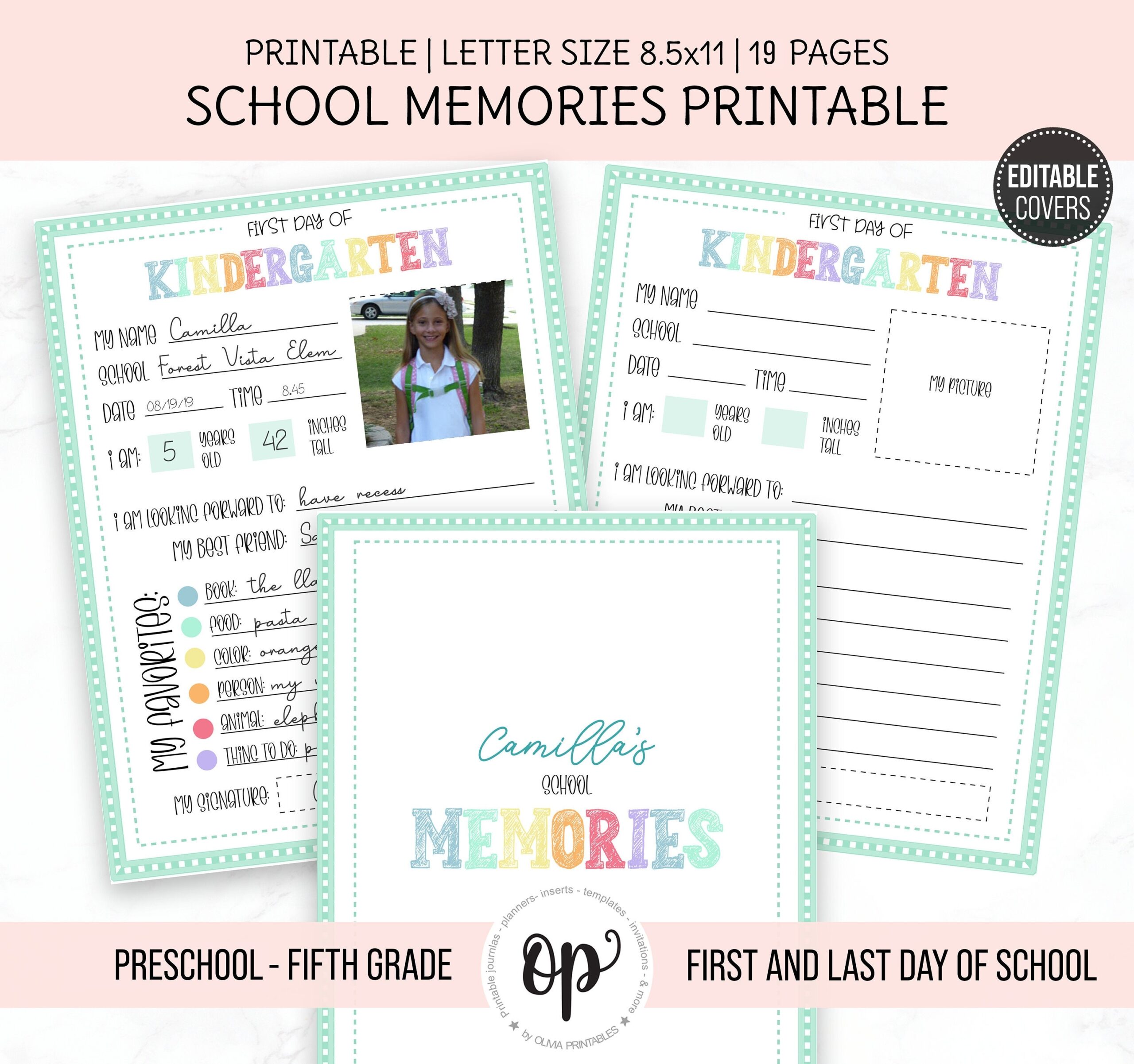 Free Printable Memory Book Templates Pdf