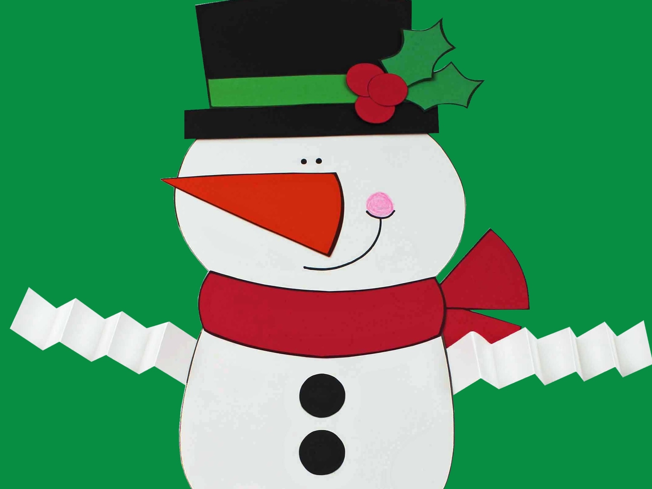 Printable Snowman Craft