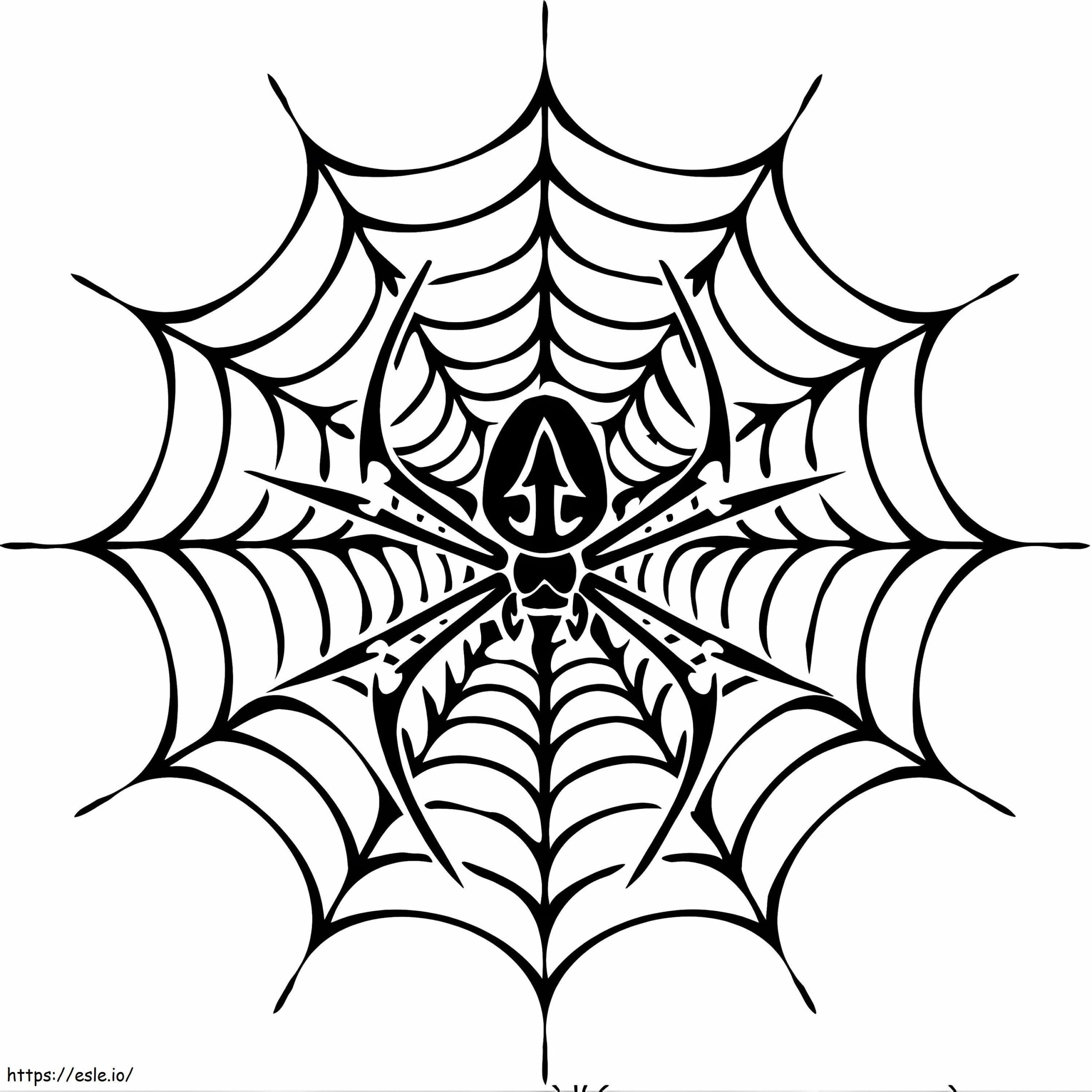 Free Printable Spider Web