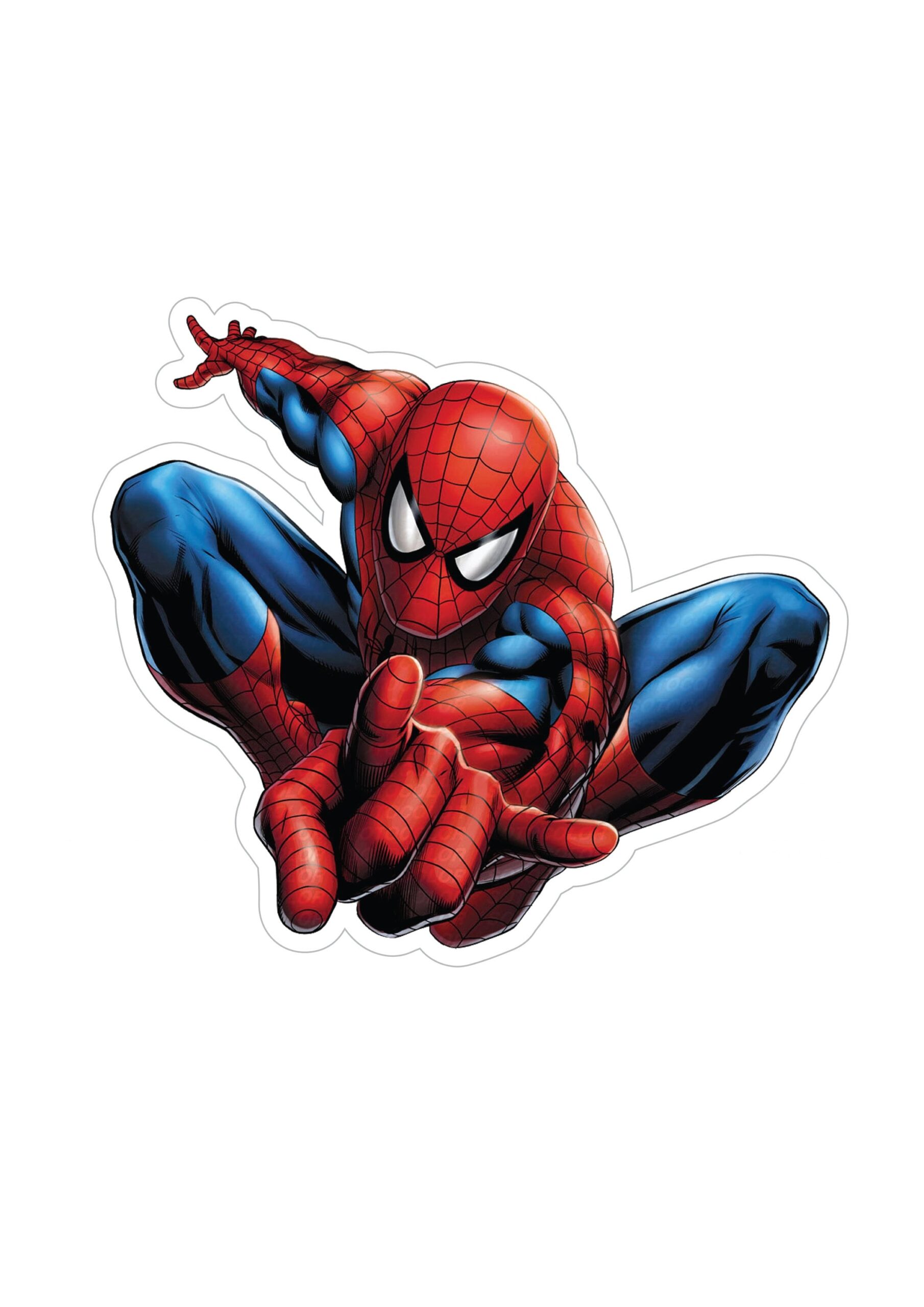 Printable Spiderman PNG Cake Topper Digital Download Ready To Print And Handcut Instant Download Contour PNG Etsy Australia