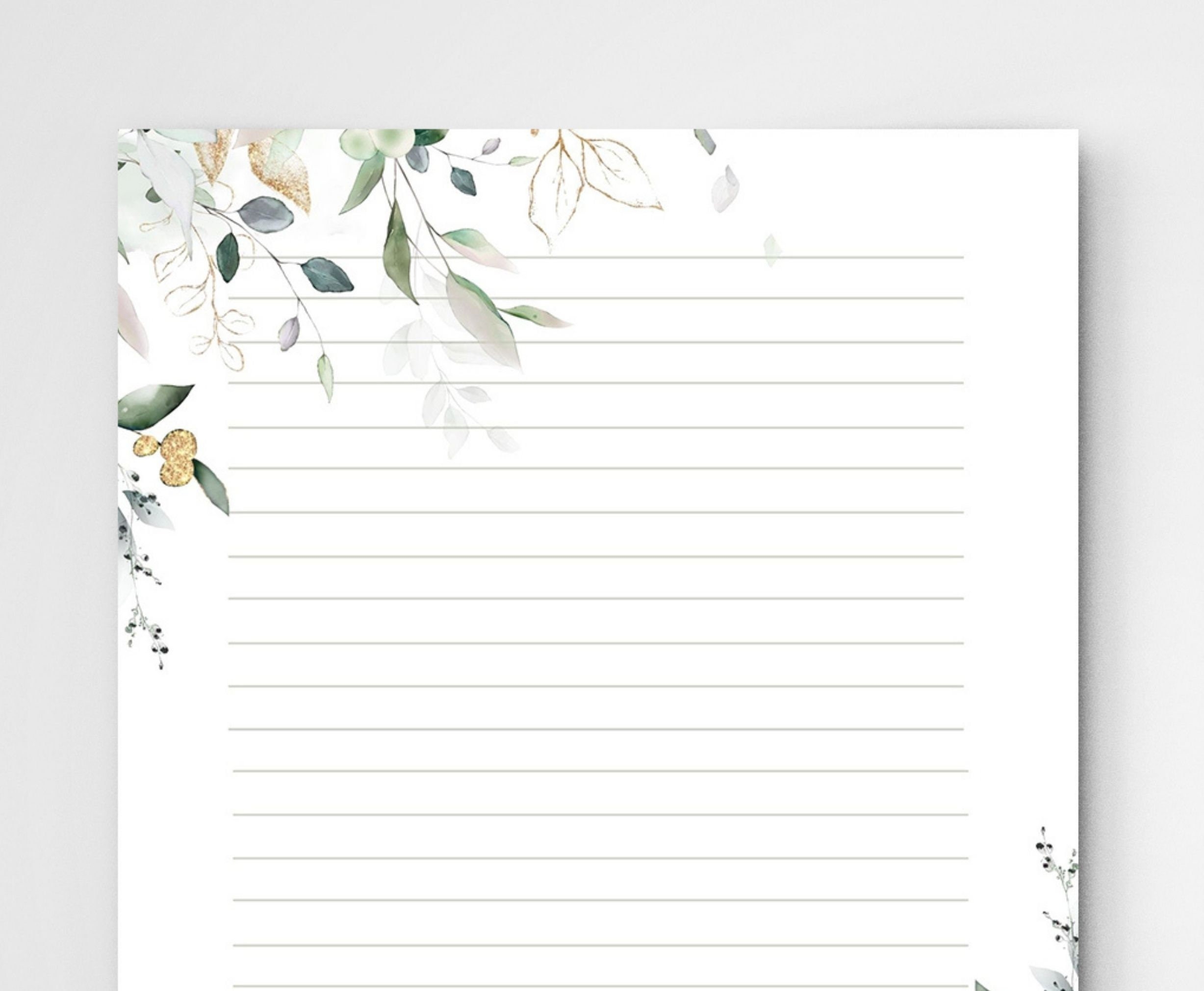 PRINTABLE Stationery Printable Stationary Printable Writing 