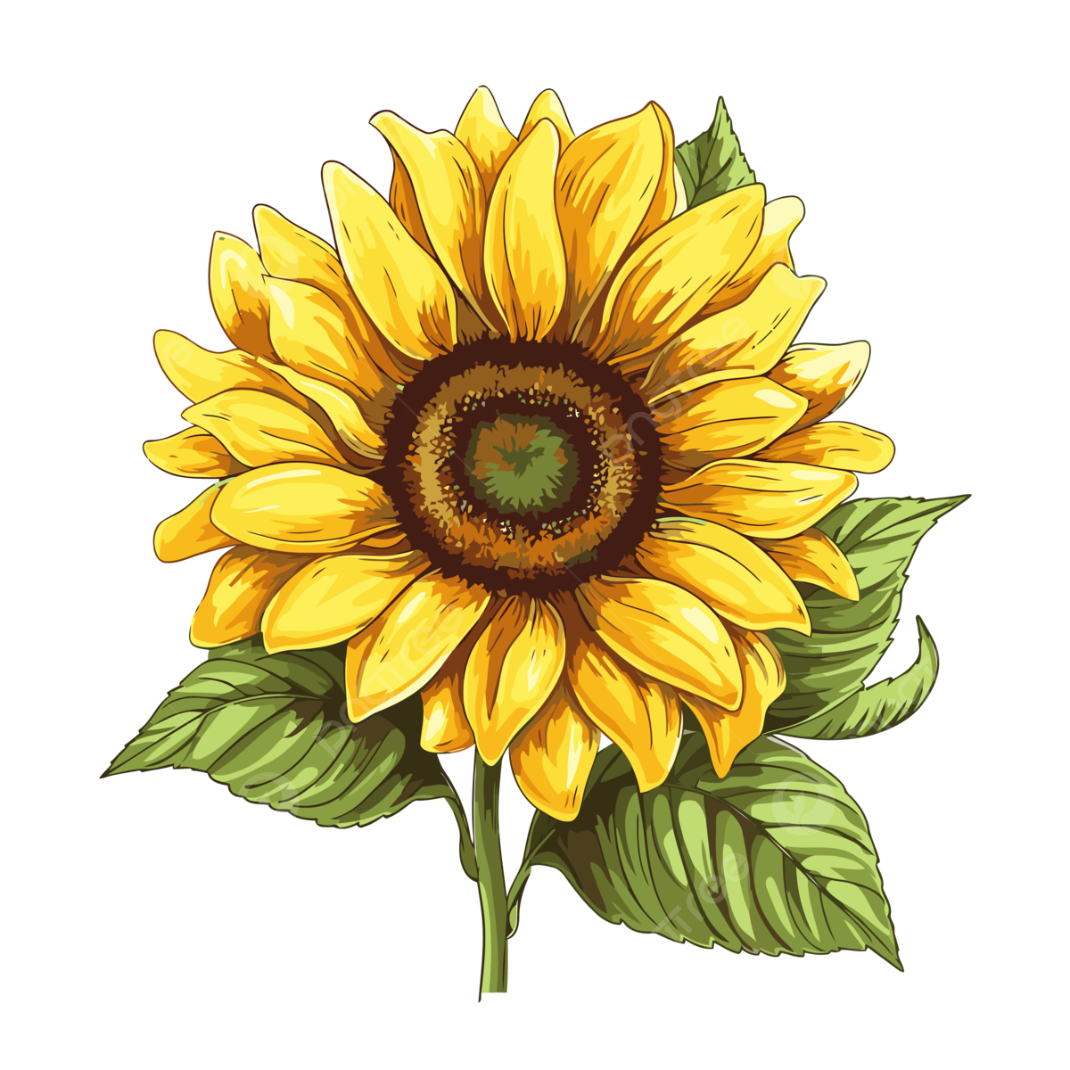 Free Printable Sunflower