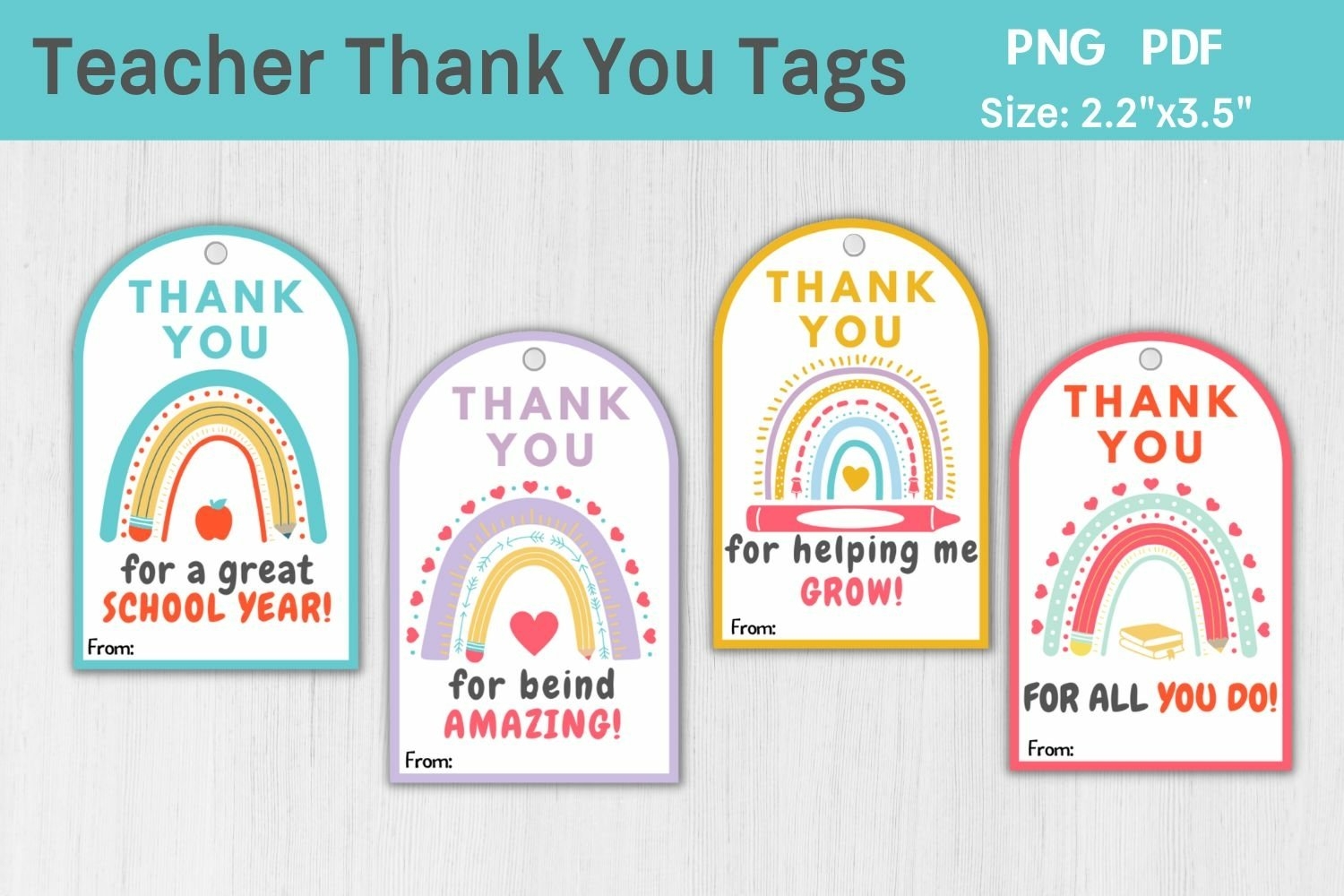 Pdf Free Printable Teacher Appreciation Tags