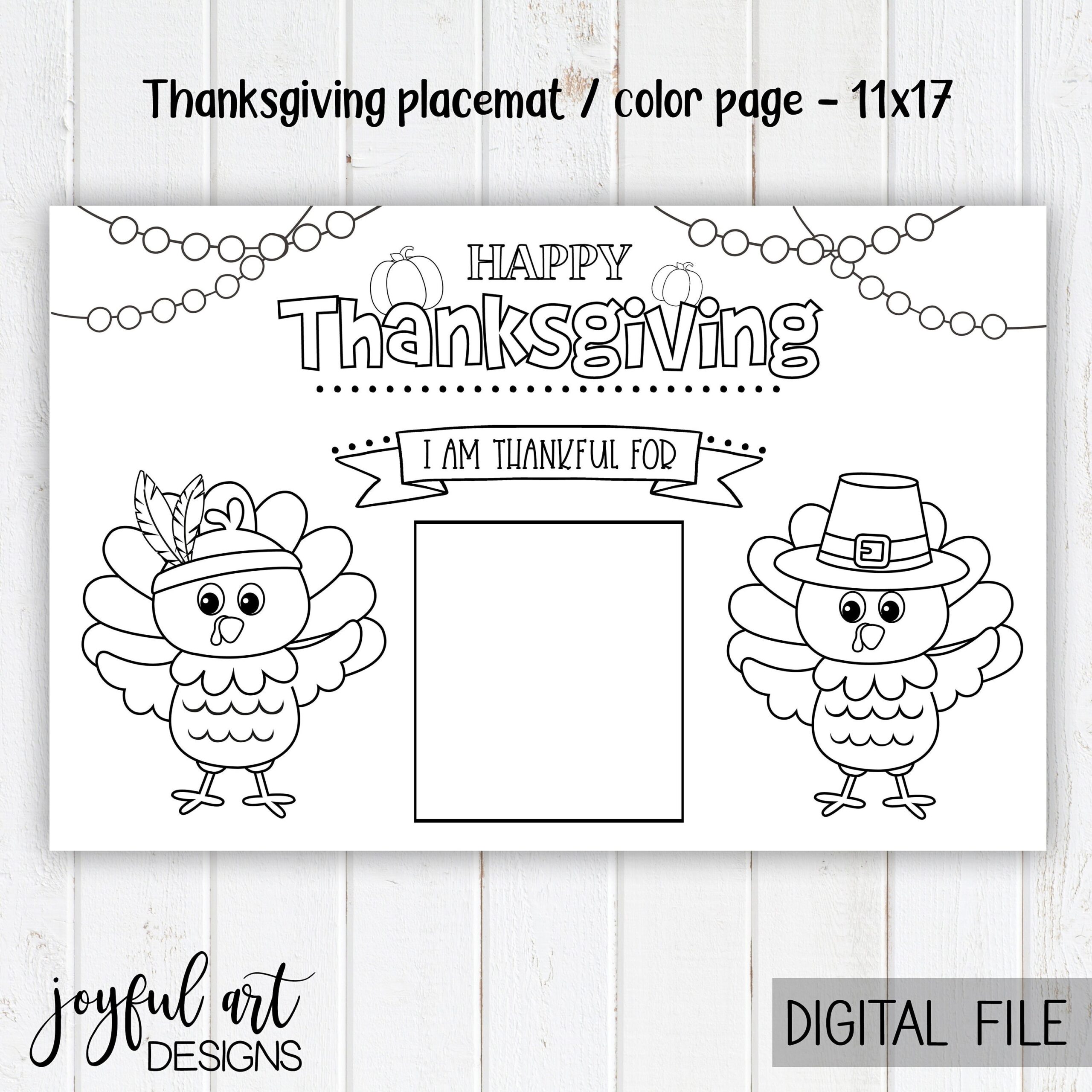 Printable Thanksgiving Placemat Kid s Thanksgiving Placemat Thanksgiving Coloring Page Thanksgiving Activities For Kids Kids Table Decor Etsy