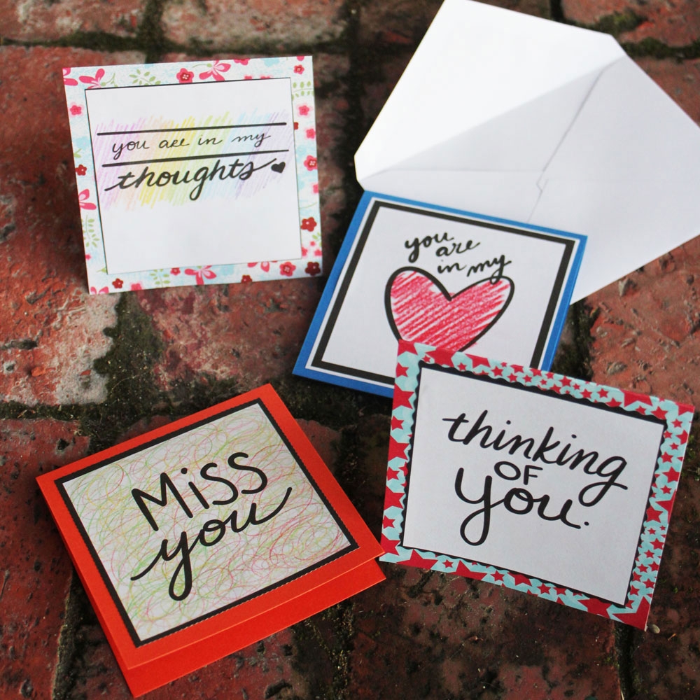Free Printable Miss You Cards