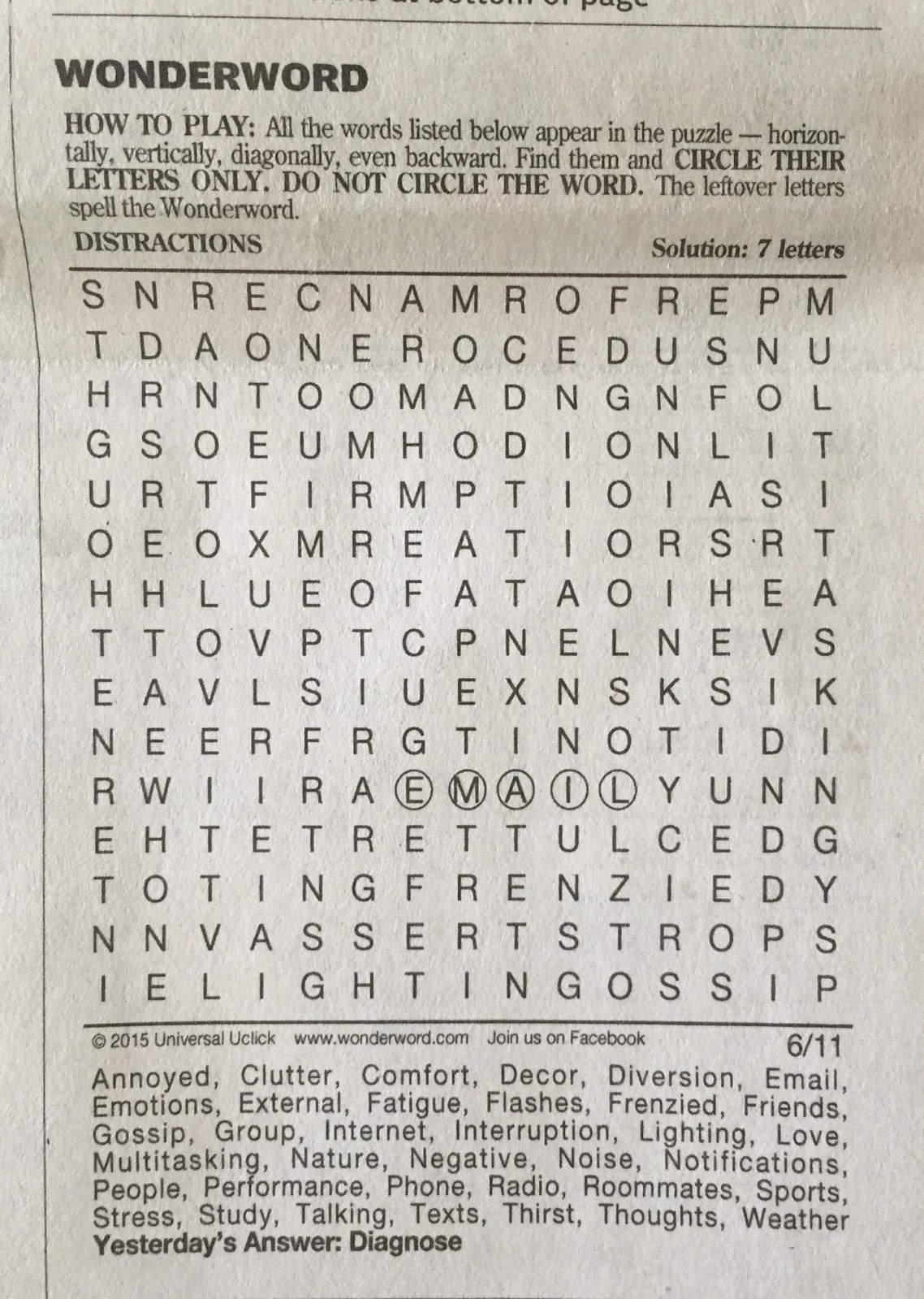 Printable Wonderword Puzzles Printable Design Resources