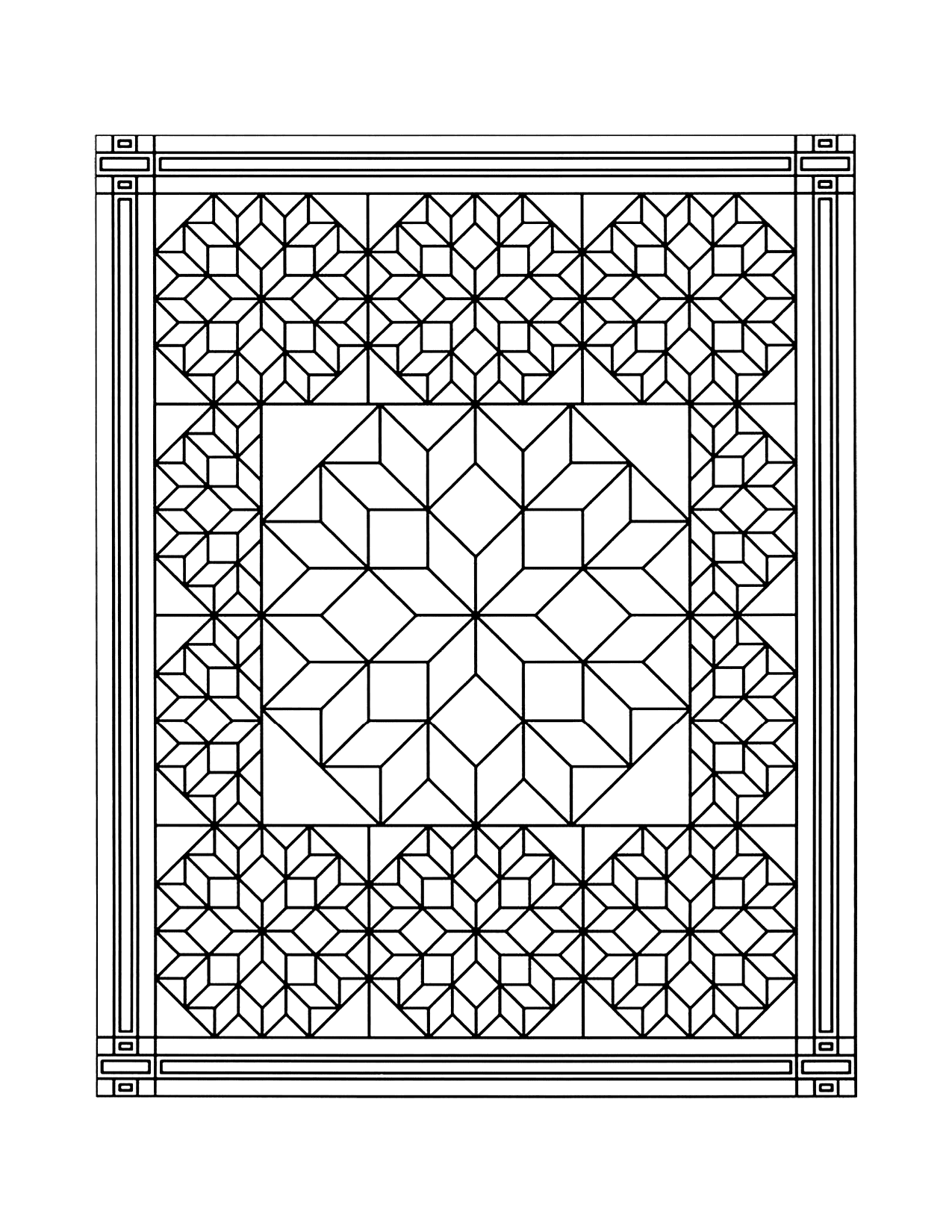 Quilt Coloring Pages Printable Coloring Pages FREE