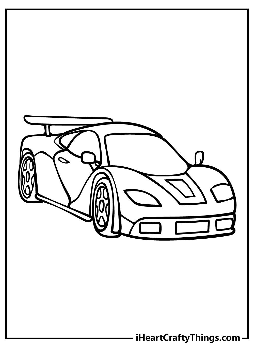 Race Car Coloring Pages 100 Free Printables 