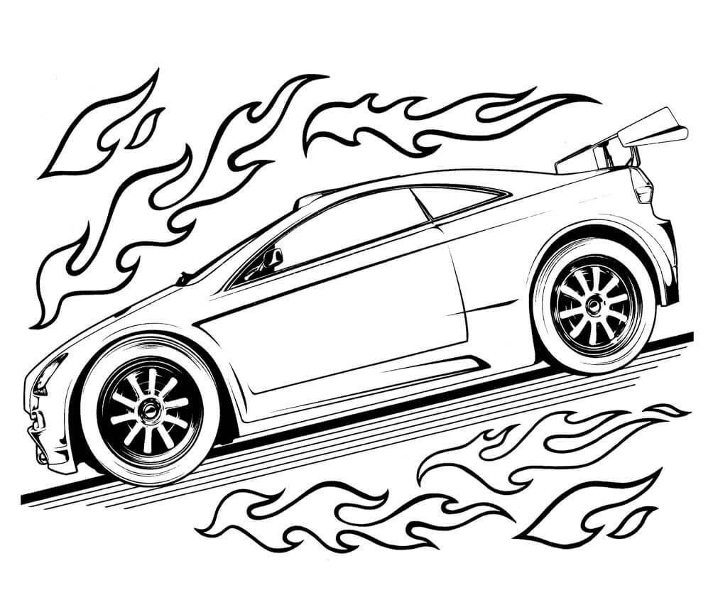 Race Car Coloring Pages Printable Coloring Pages FREE