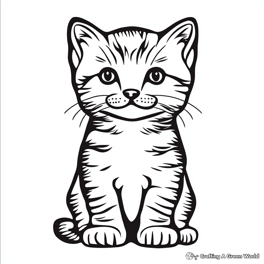 Free Printable Coloring Pages Kittens