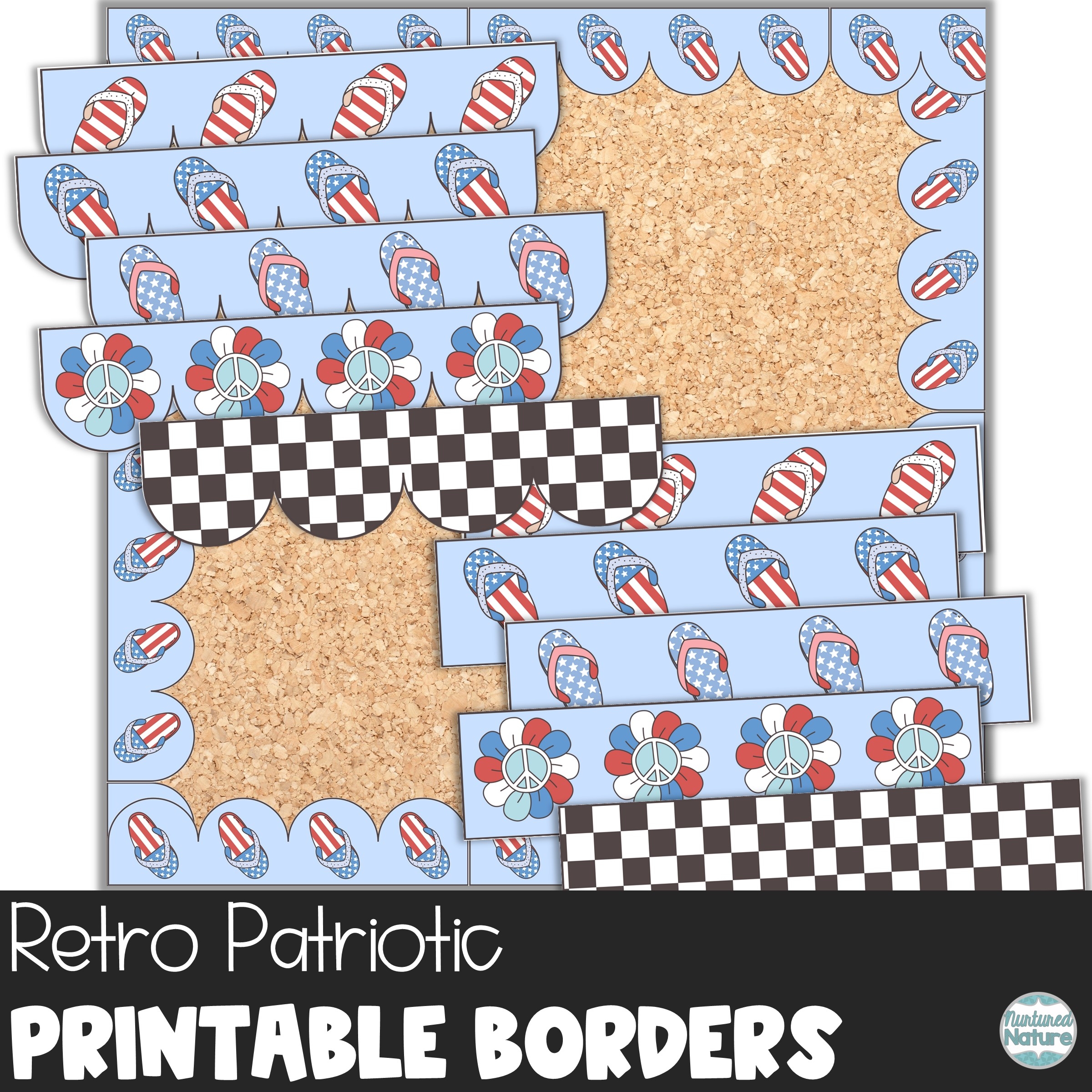 Free Printable Patriotic Borders