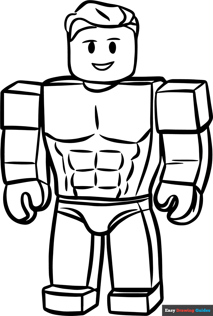 Roblox Free Printable Coloring Pages