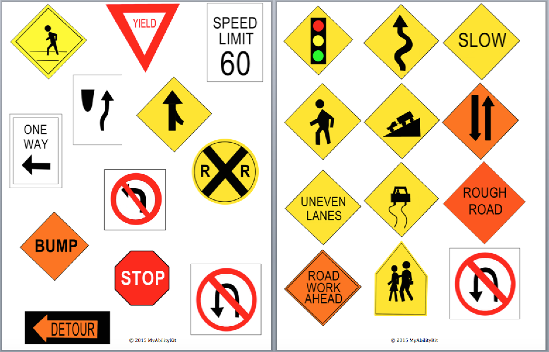 Free Printable Safety Signs