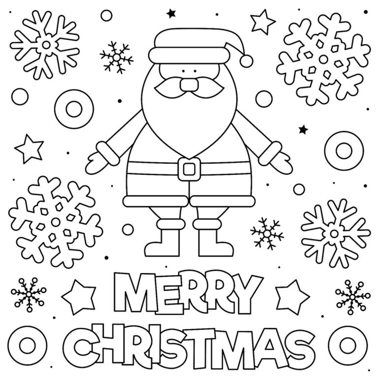 Santa Claus Coloring Pages Free Coloring Pages Of Jolly Old St Nick For Christmas Fun Holidays 30Seconds Mom