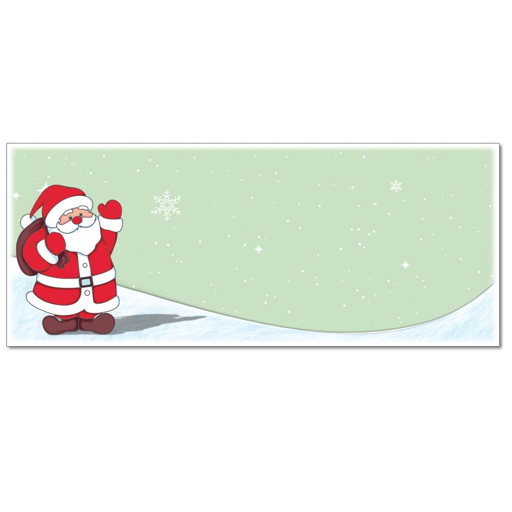 Santa Claus Envelope Paper Christmas Envelope