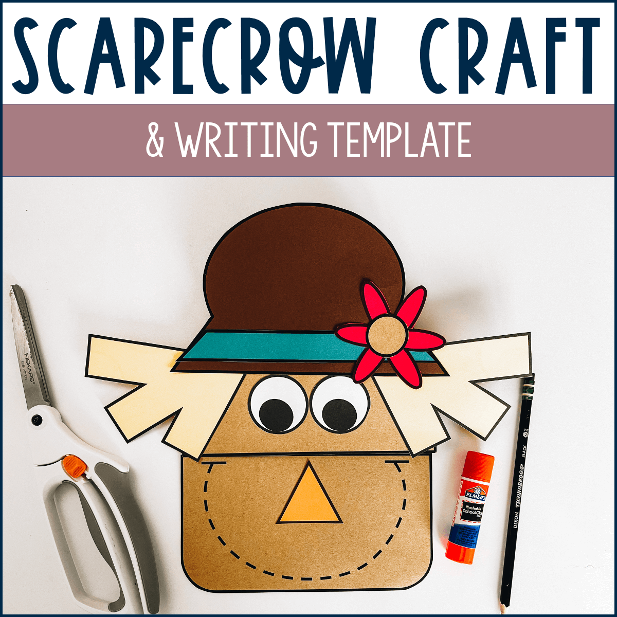 Scarecrow Craft U0026 Writing Template Stephanie Nash ATouch Of Class