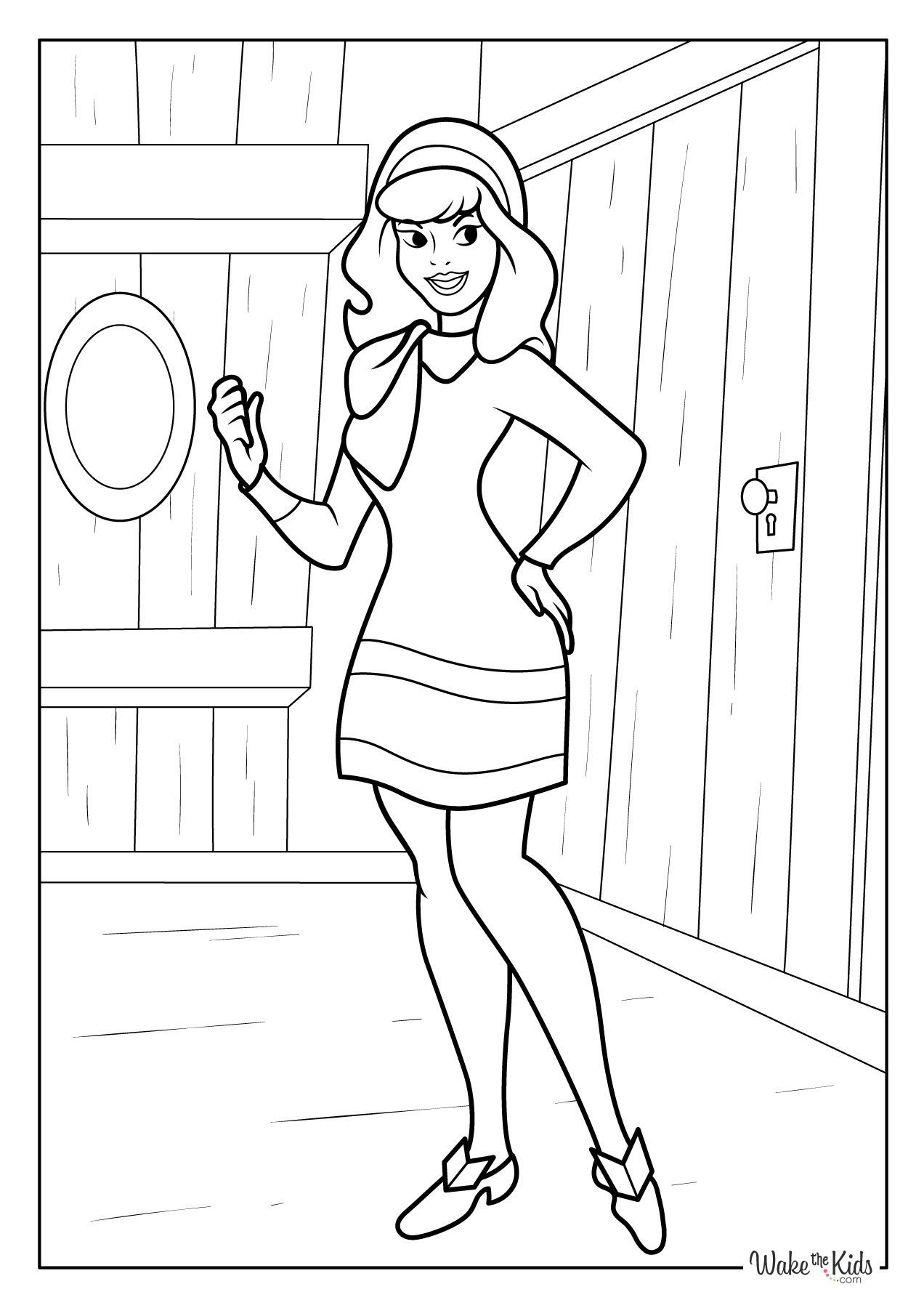 Scooby Doo Coloring Pages Printable Free