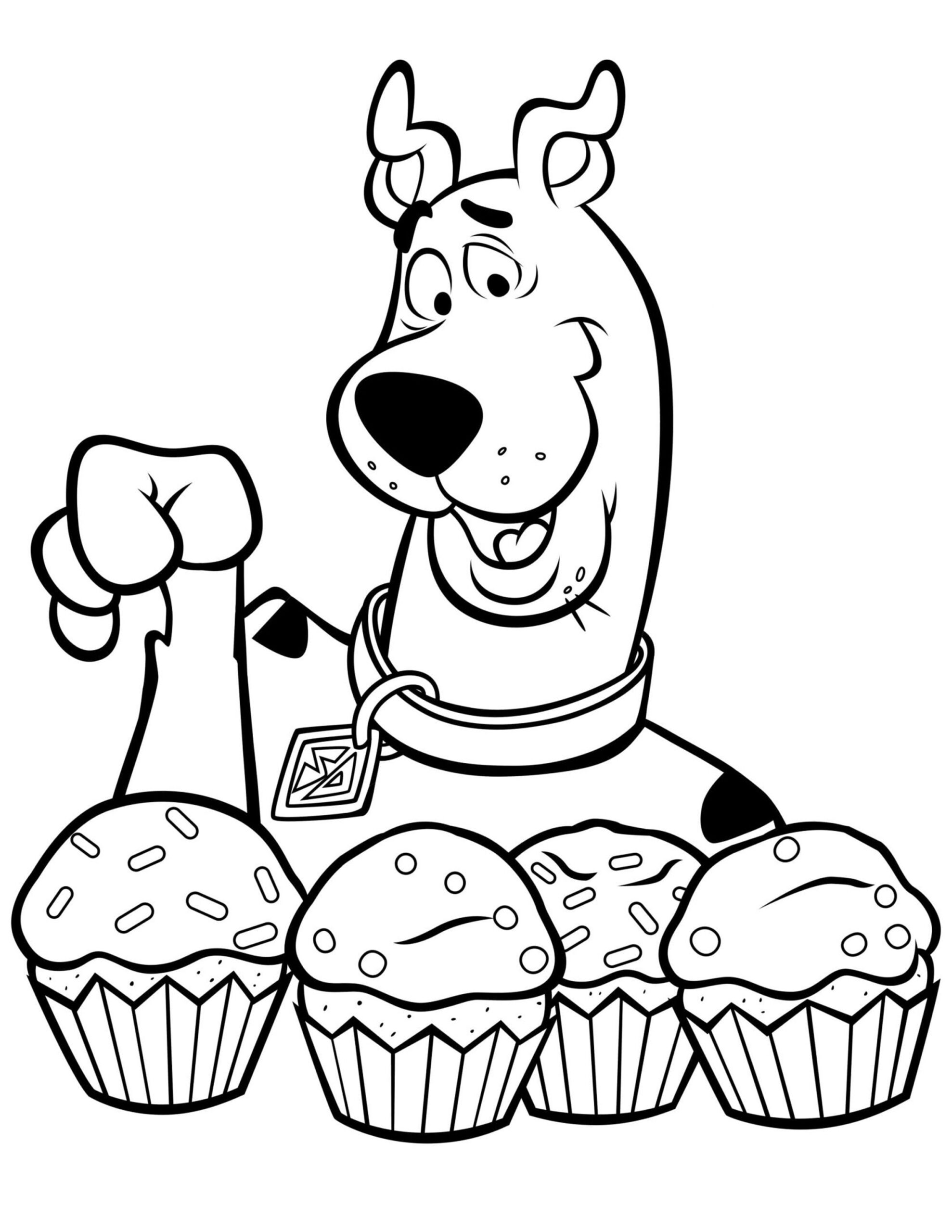 Free Printable Coloring Pages Scooby Doo