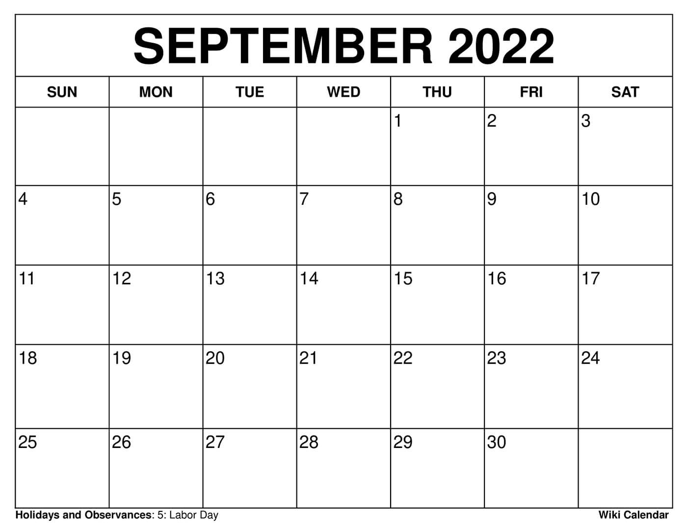 September 2025 Calendar Printable Templates U0026 More