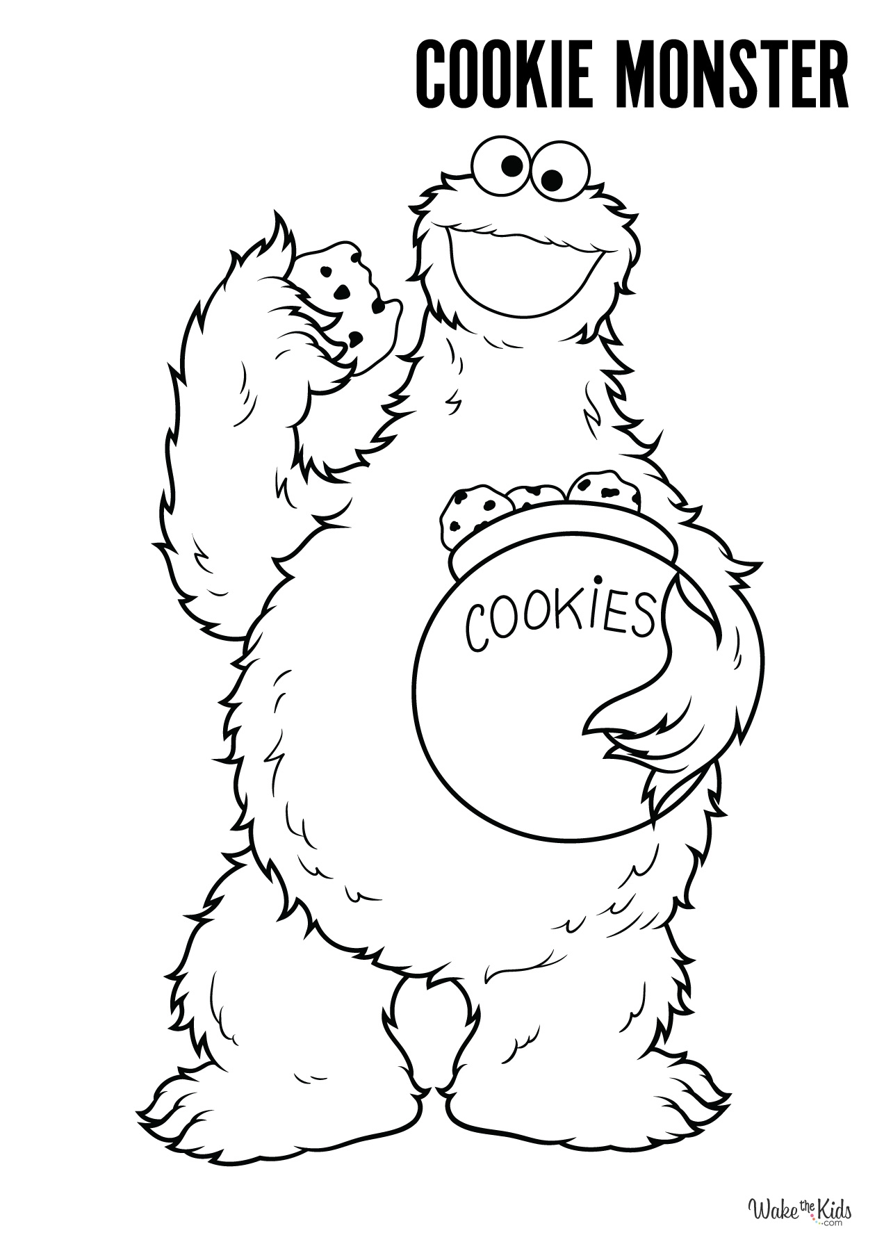 Free Printable Sesame Street Coloring Pages