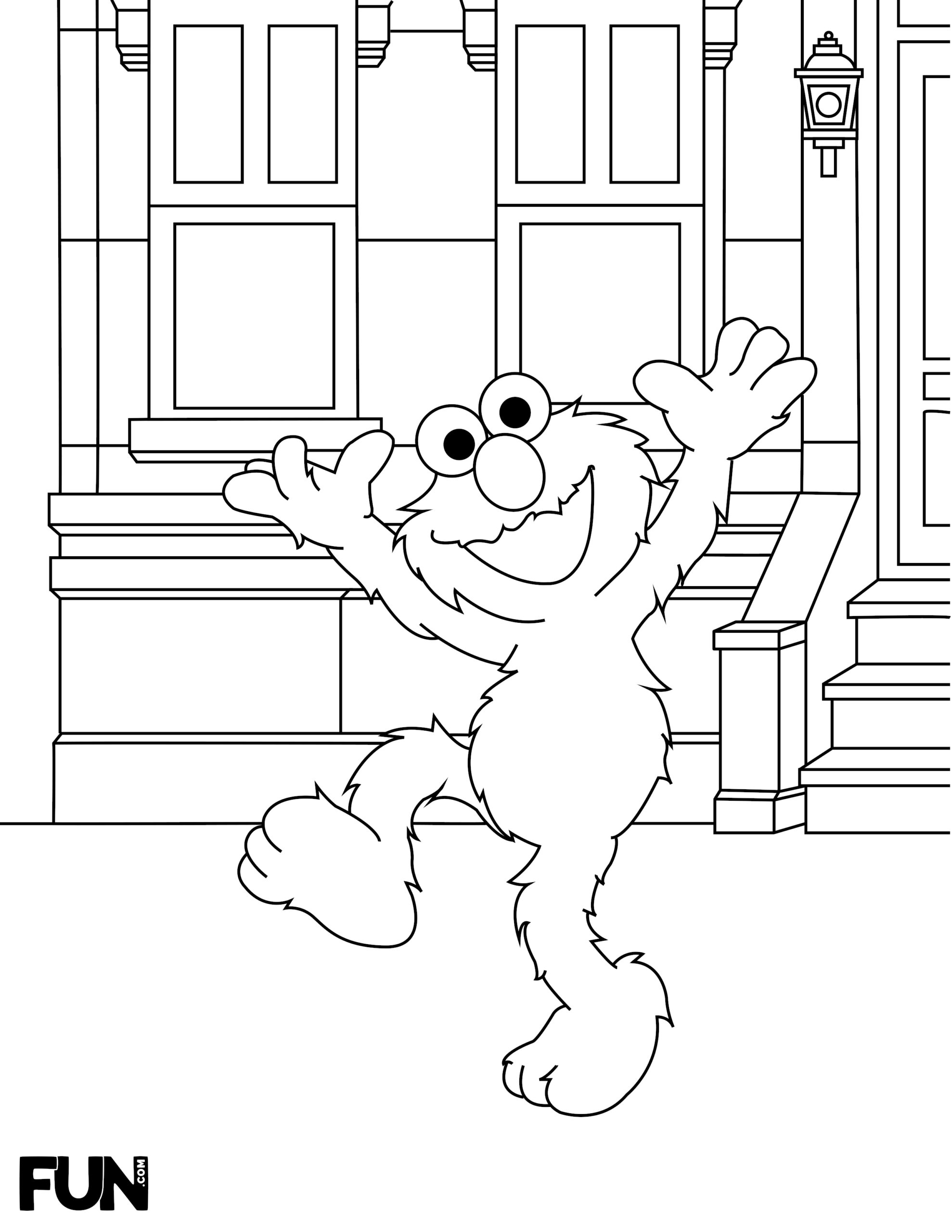 Elmo Coloring Pages Free Printable