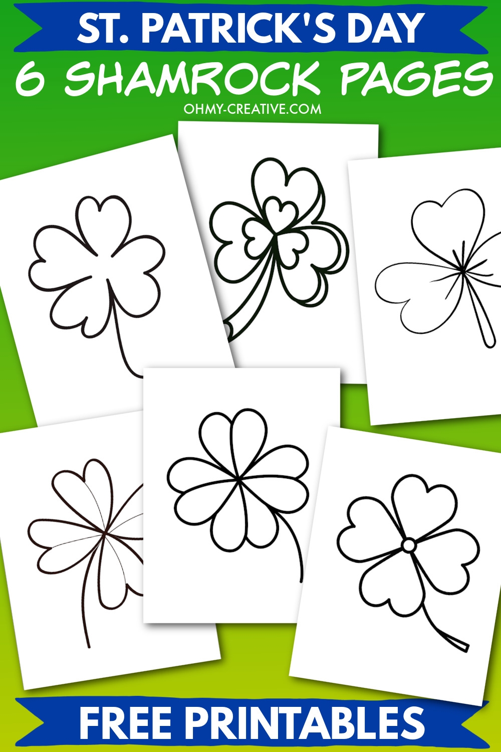 Shamrock Template Free Printable