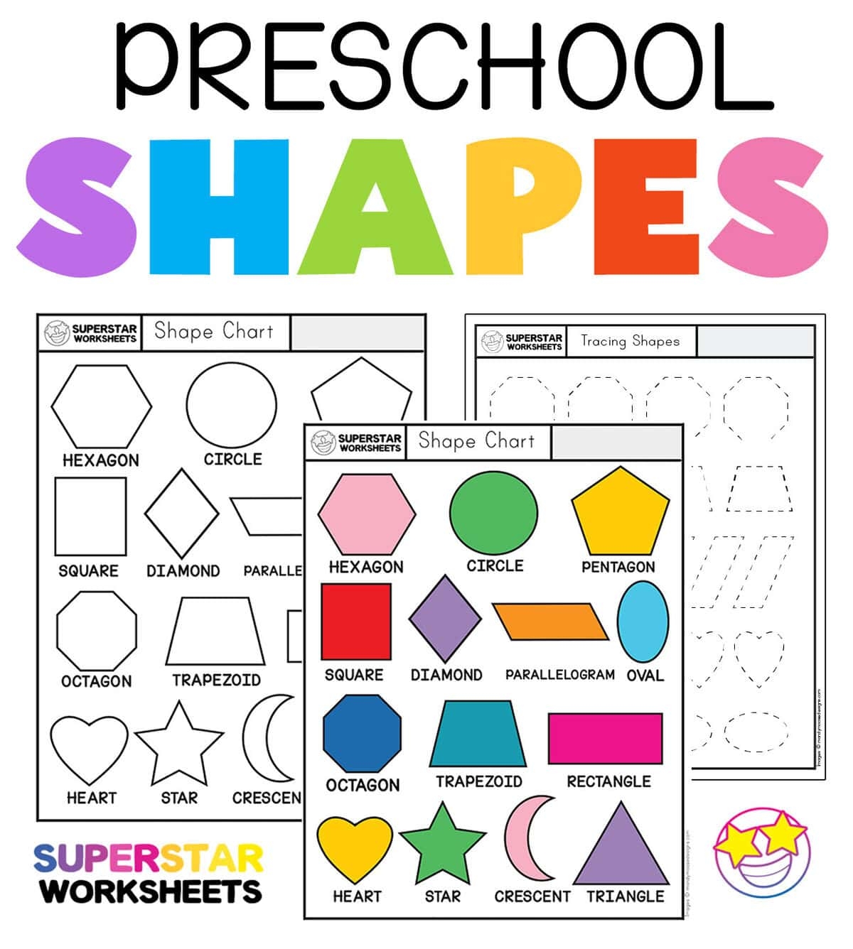 Kindergarten Shape Worksheets Free Printables