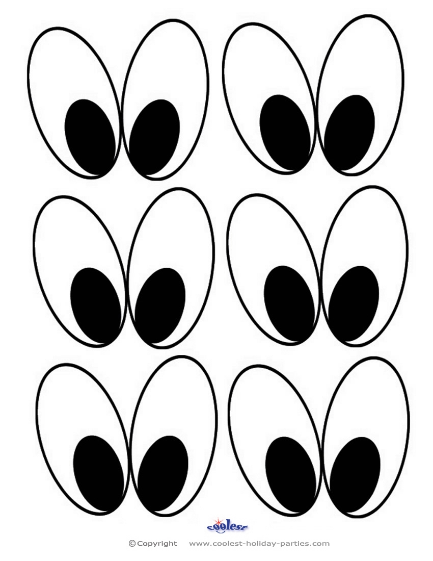 Small Printable Eyes 2 Coolest Free Printables