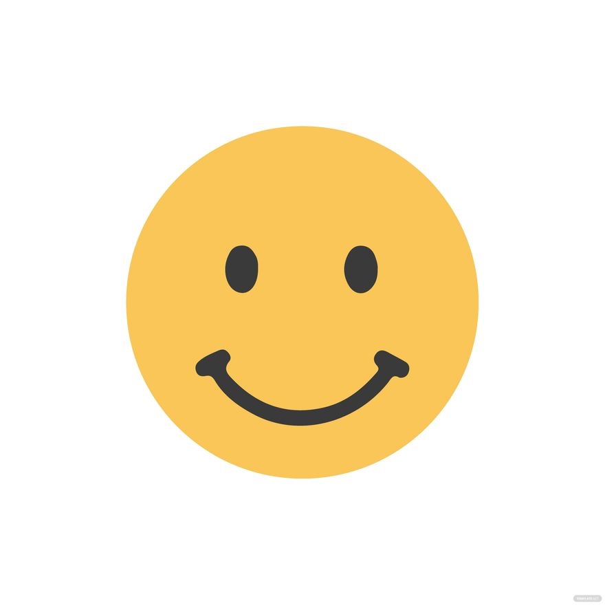 Smiley Face Clipart In Illustrator JPG EPS SVG PNG Download 