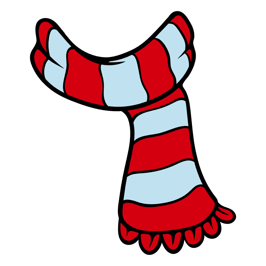 Snow Man Scarf Christmas Free Svg File SVG Heart