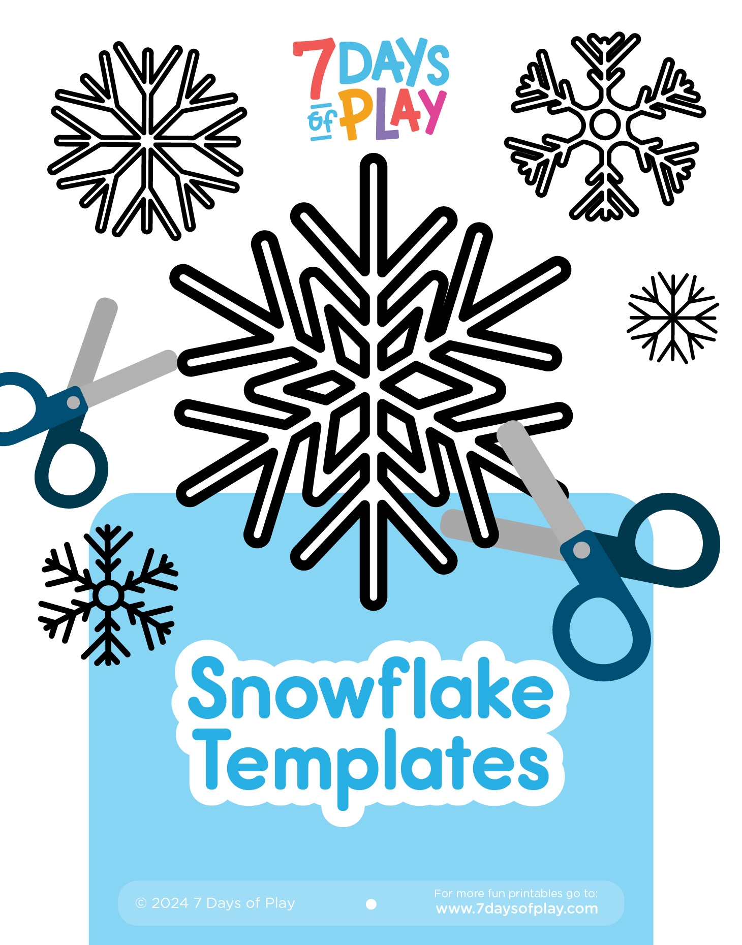 Free Snowflake Printables