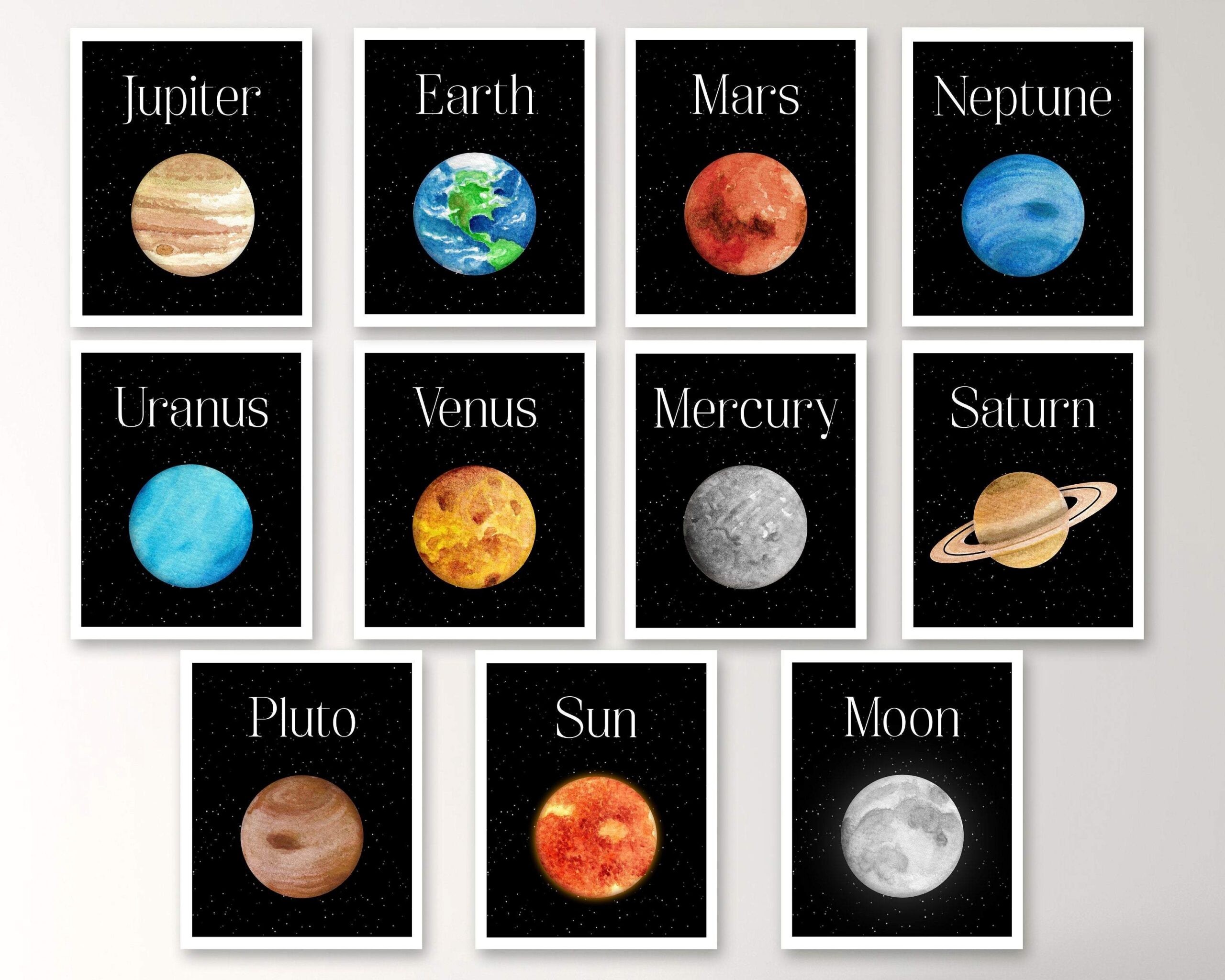 Free Printable Planets