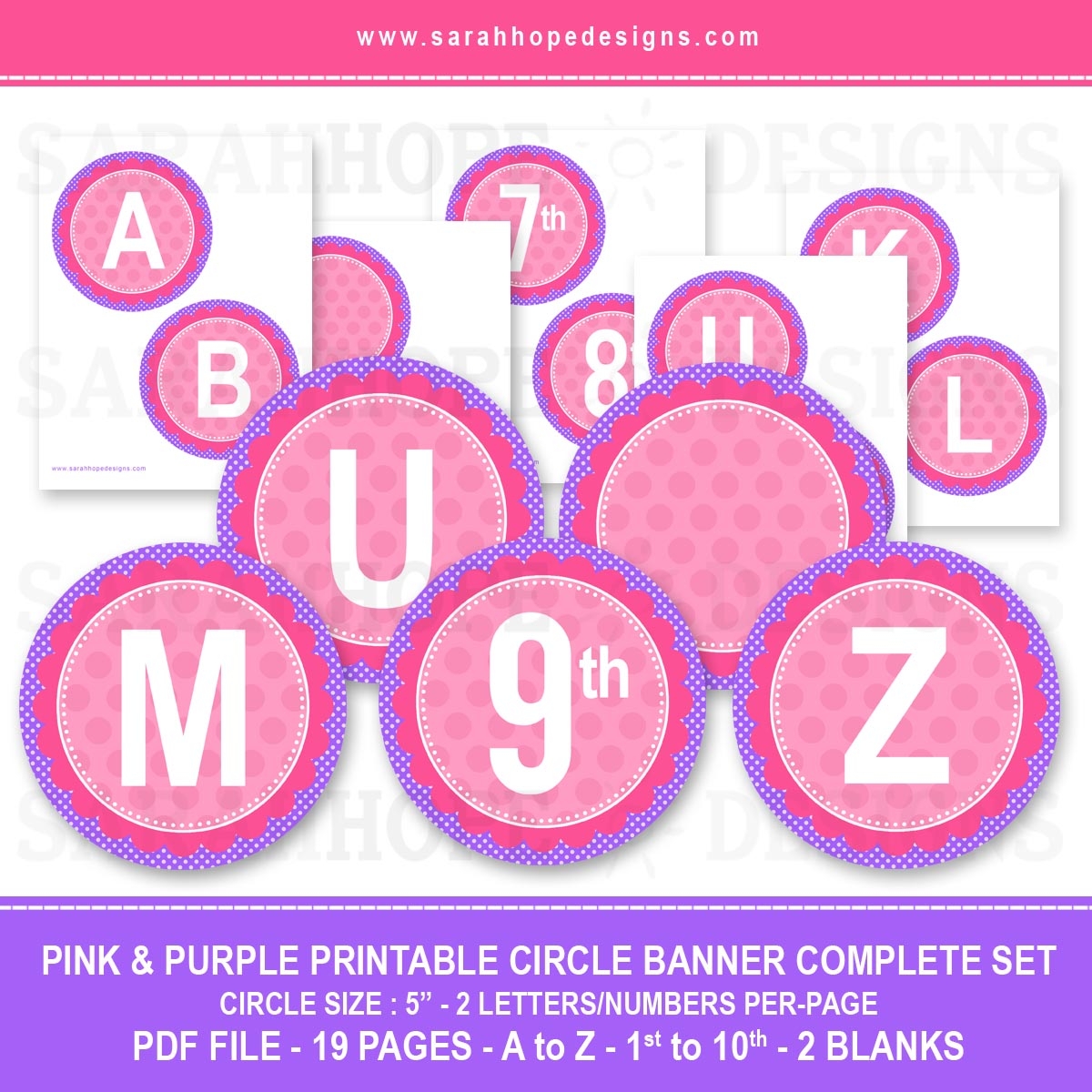 Free Banner Letters Printable