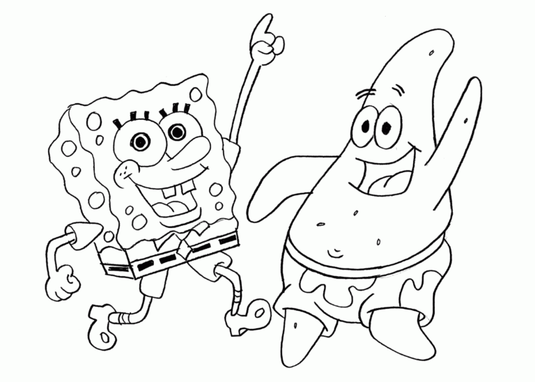 Spongebob Coloring Pages Printable Coloring Pages FREE