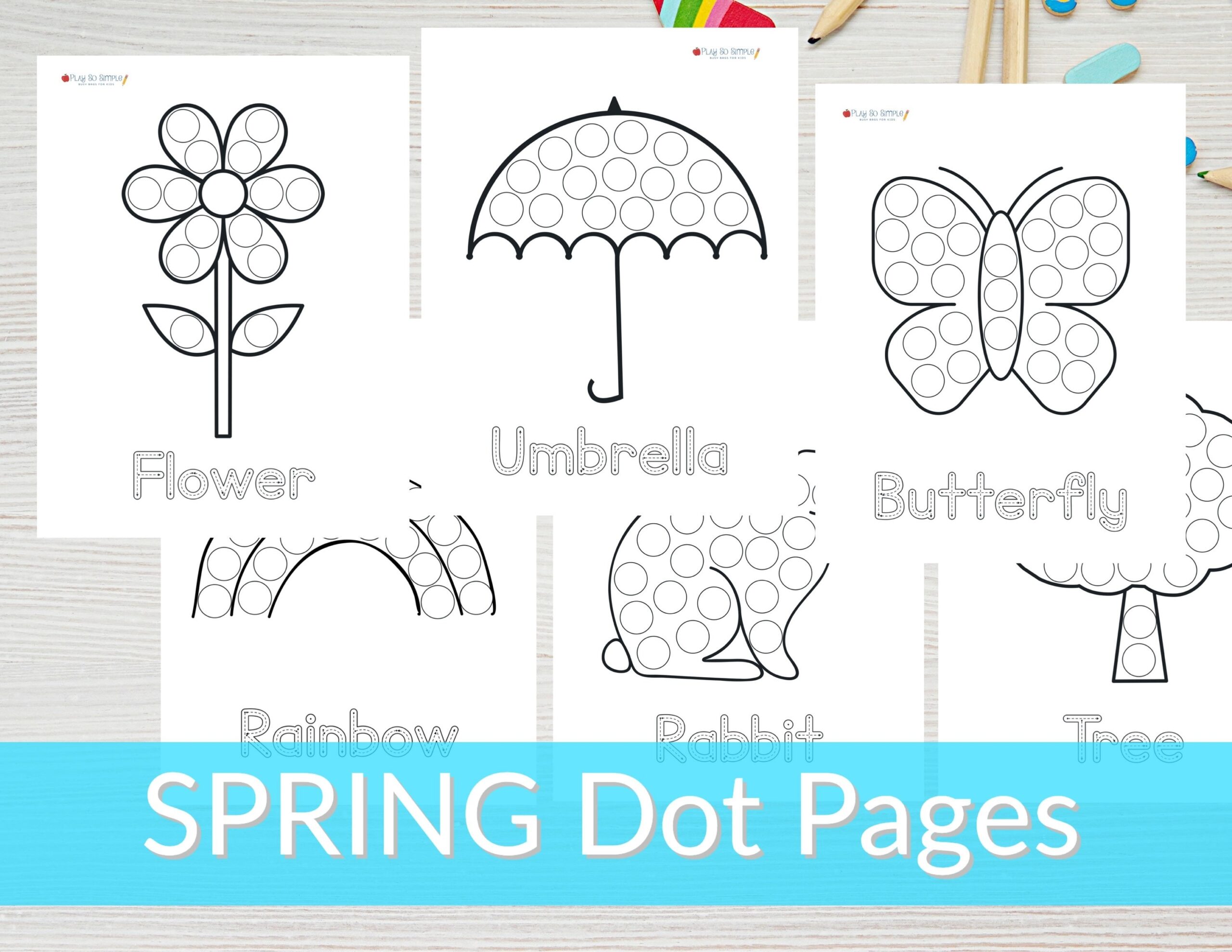 Dot Sticker Printables Free