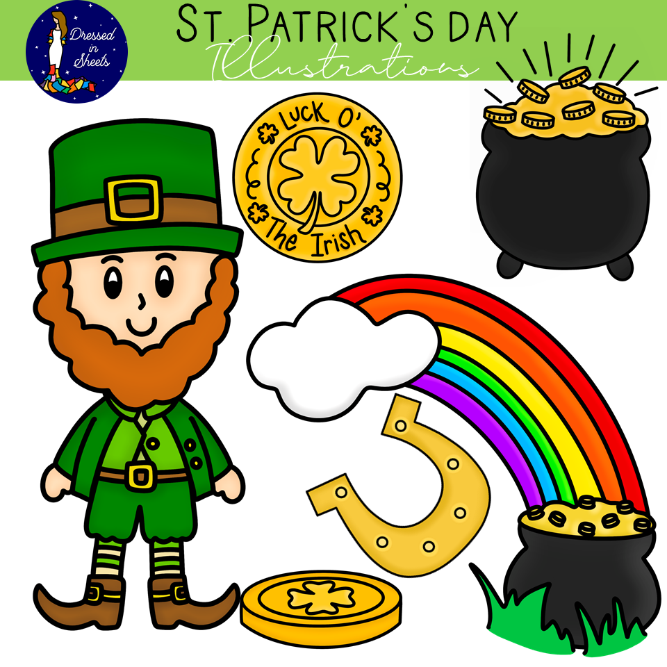St Patrick s Day Clip Art Made By Teachers