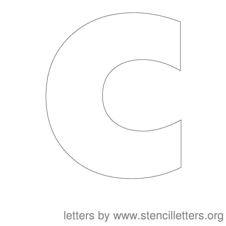 Stencil Letters 12 Inch Uppercase To Print Stencil Letters Org