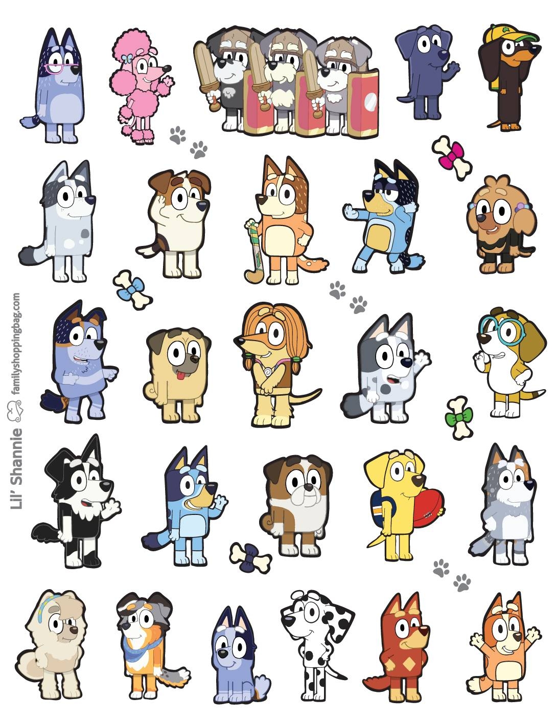 Stickers Bluey