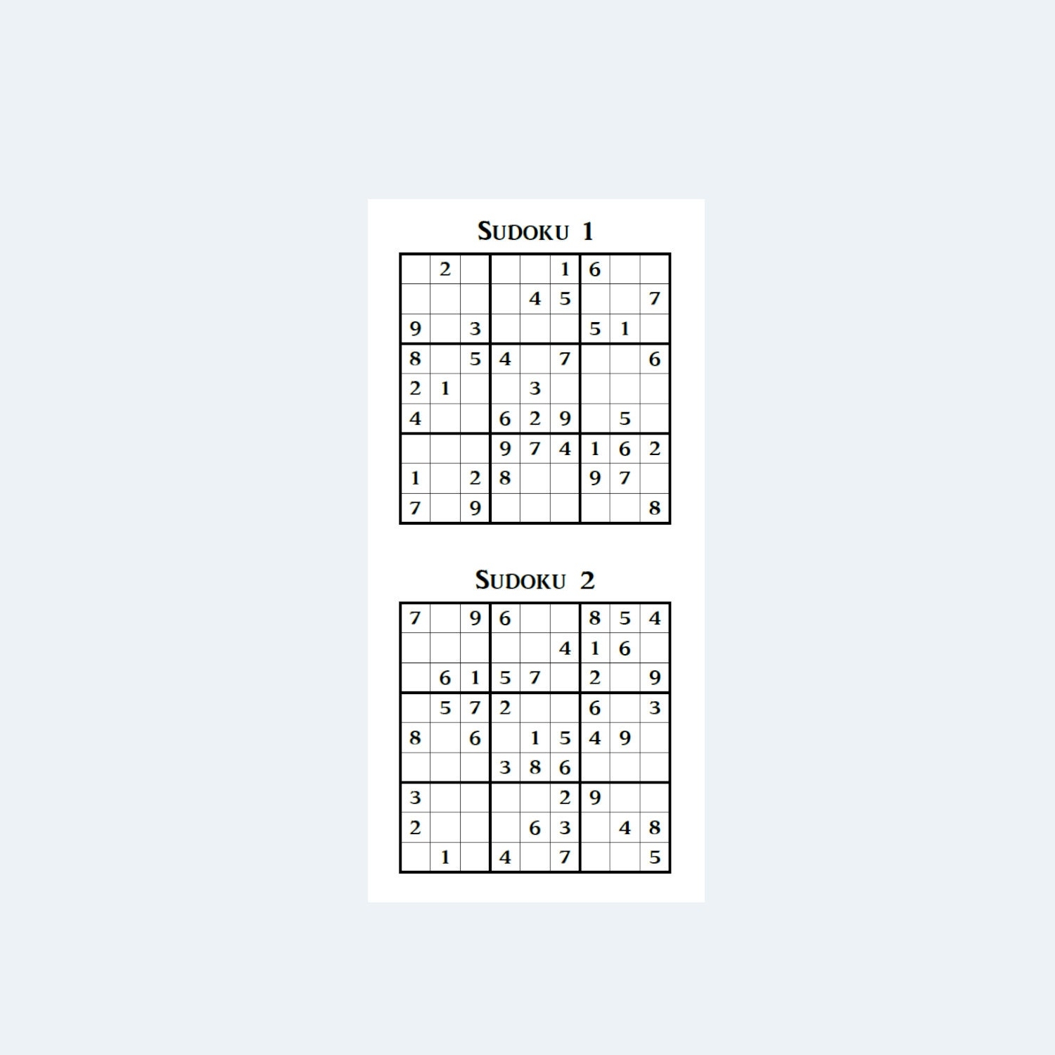 Free Printable Sudoku 6 Per Page