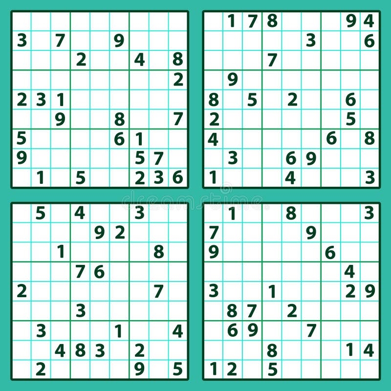 Sudoku Stock Vector Illustration Of Cell Alternative 47129709
