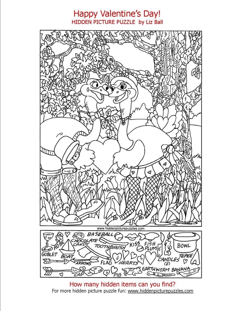 Free Printable Find The Hidden Picture